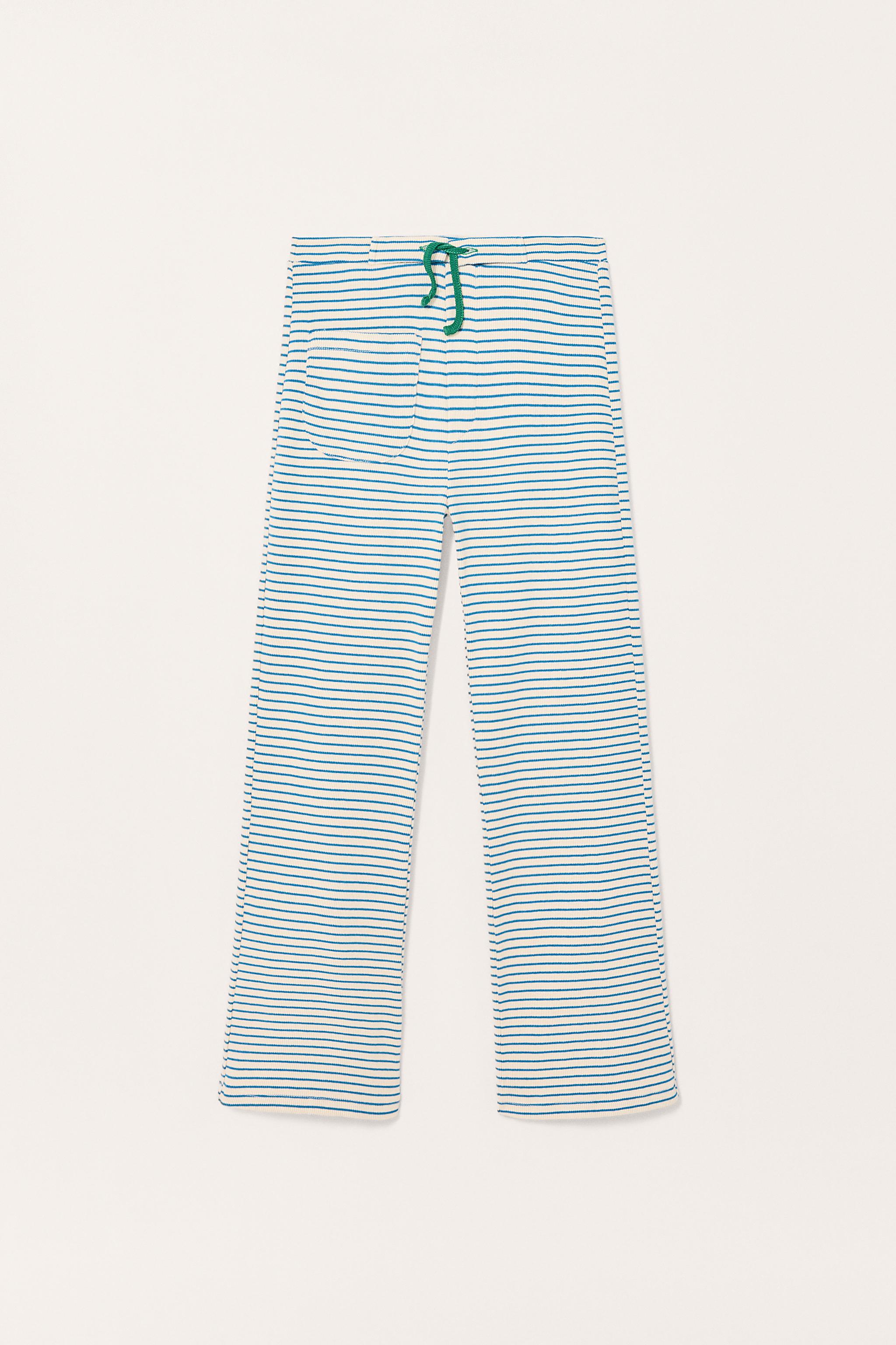 LIMITED EDITION STRIPED STRAIGHT LEG PANTS