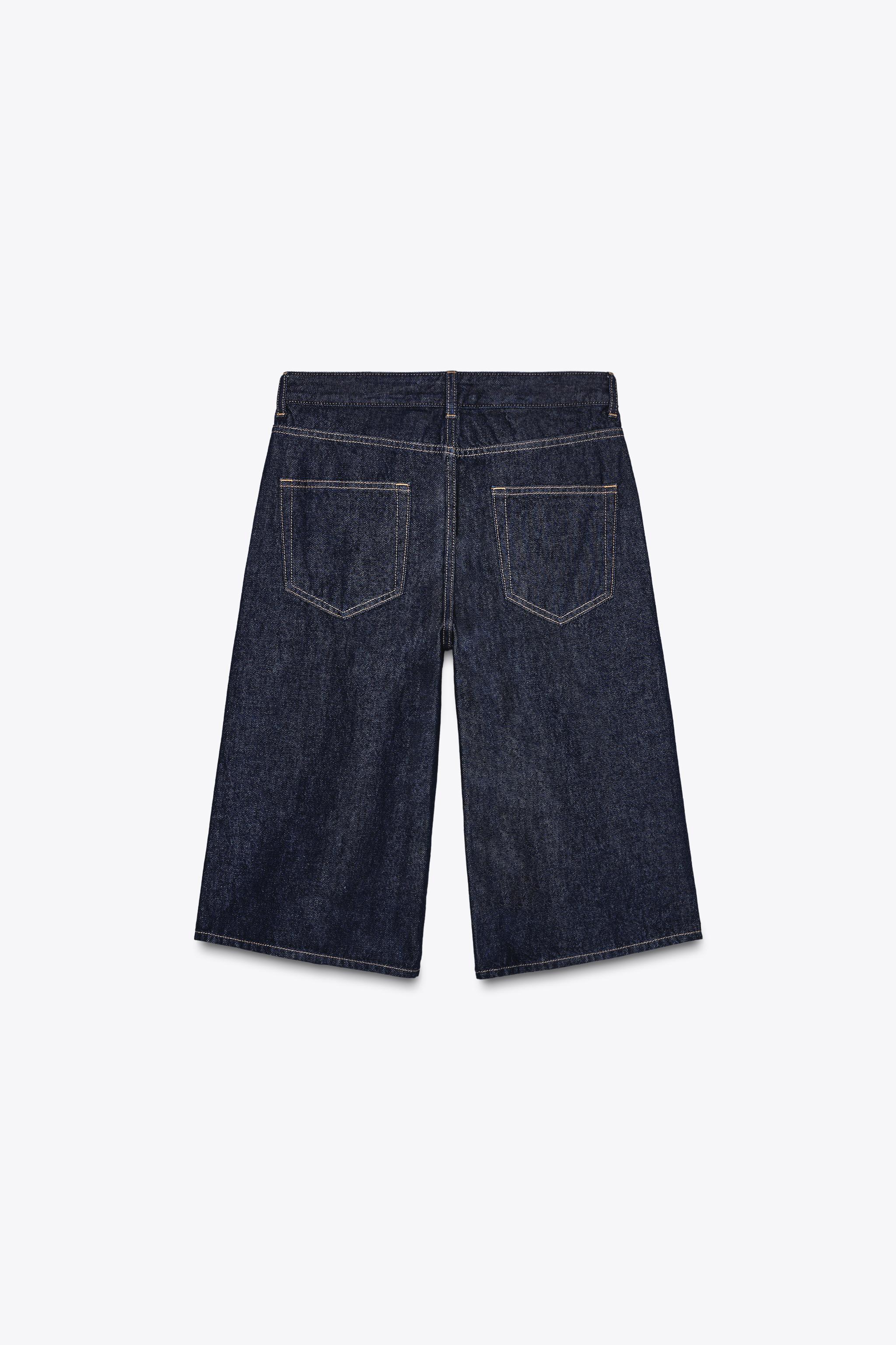 ZW COLLECTION DENIM LONG SHORTS