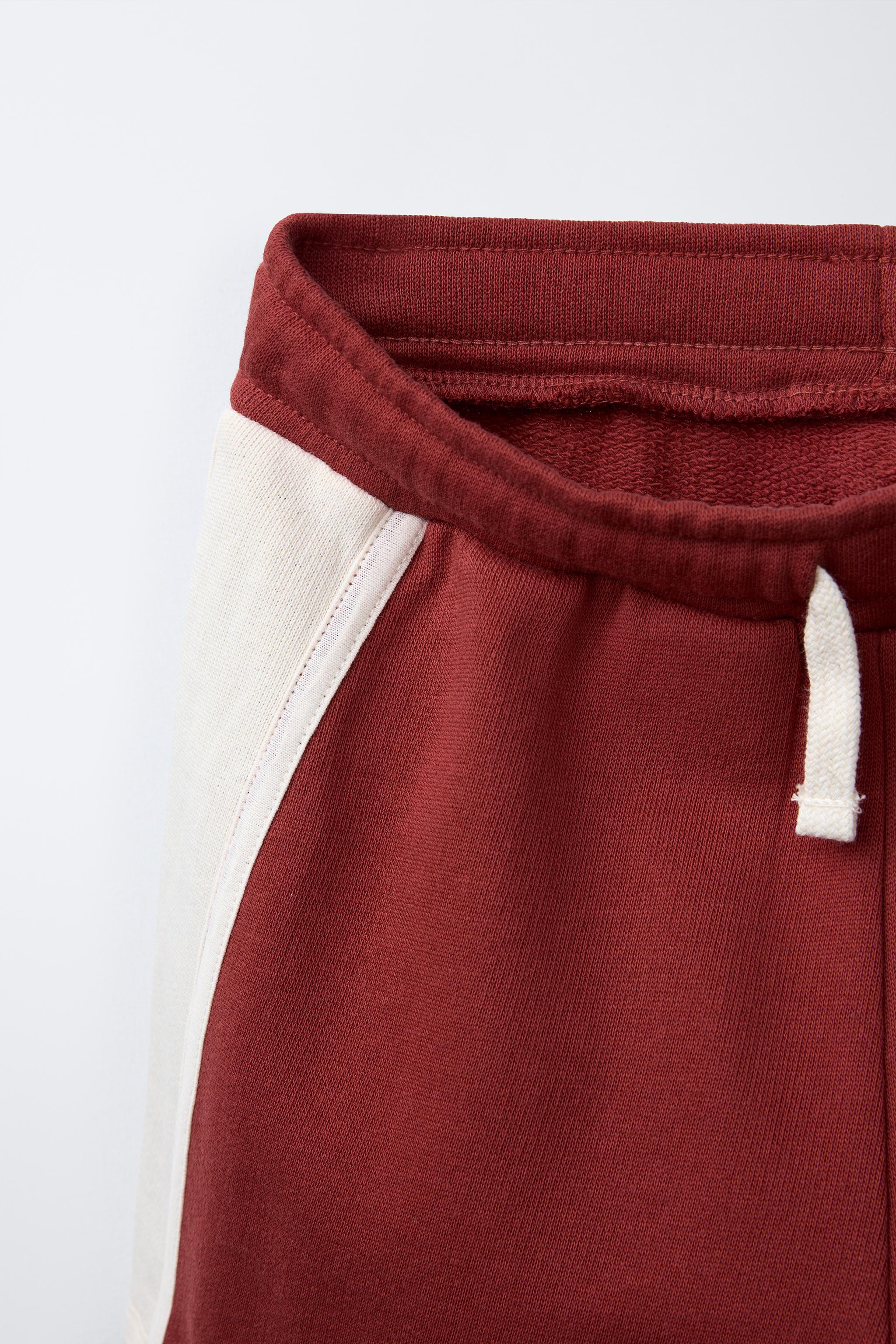 EMBROIDERED PLUSH SHORTS