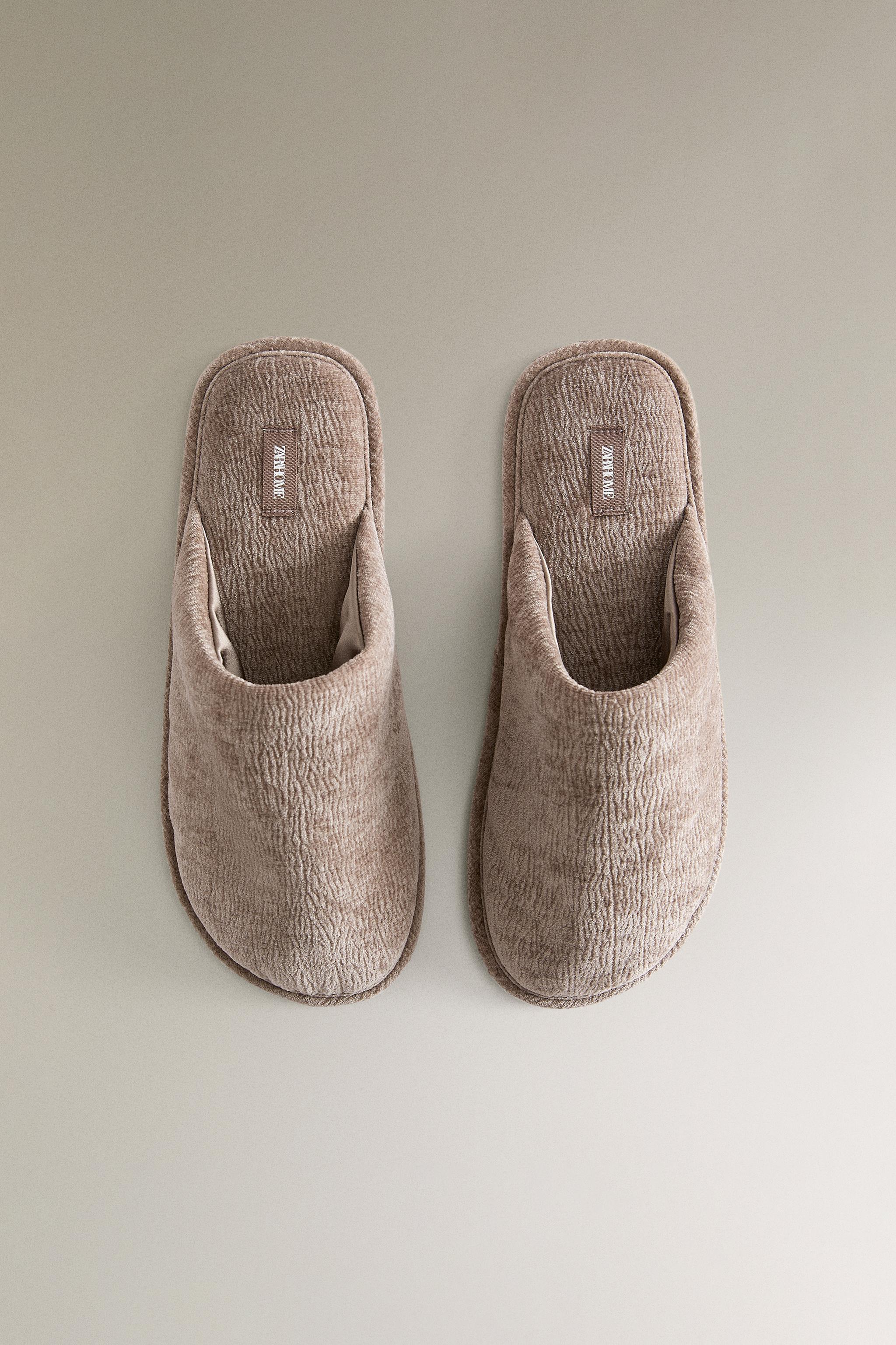 VELVET MULE SLIPPERS