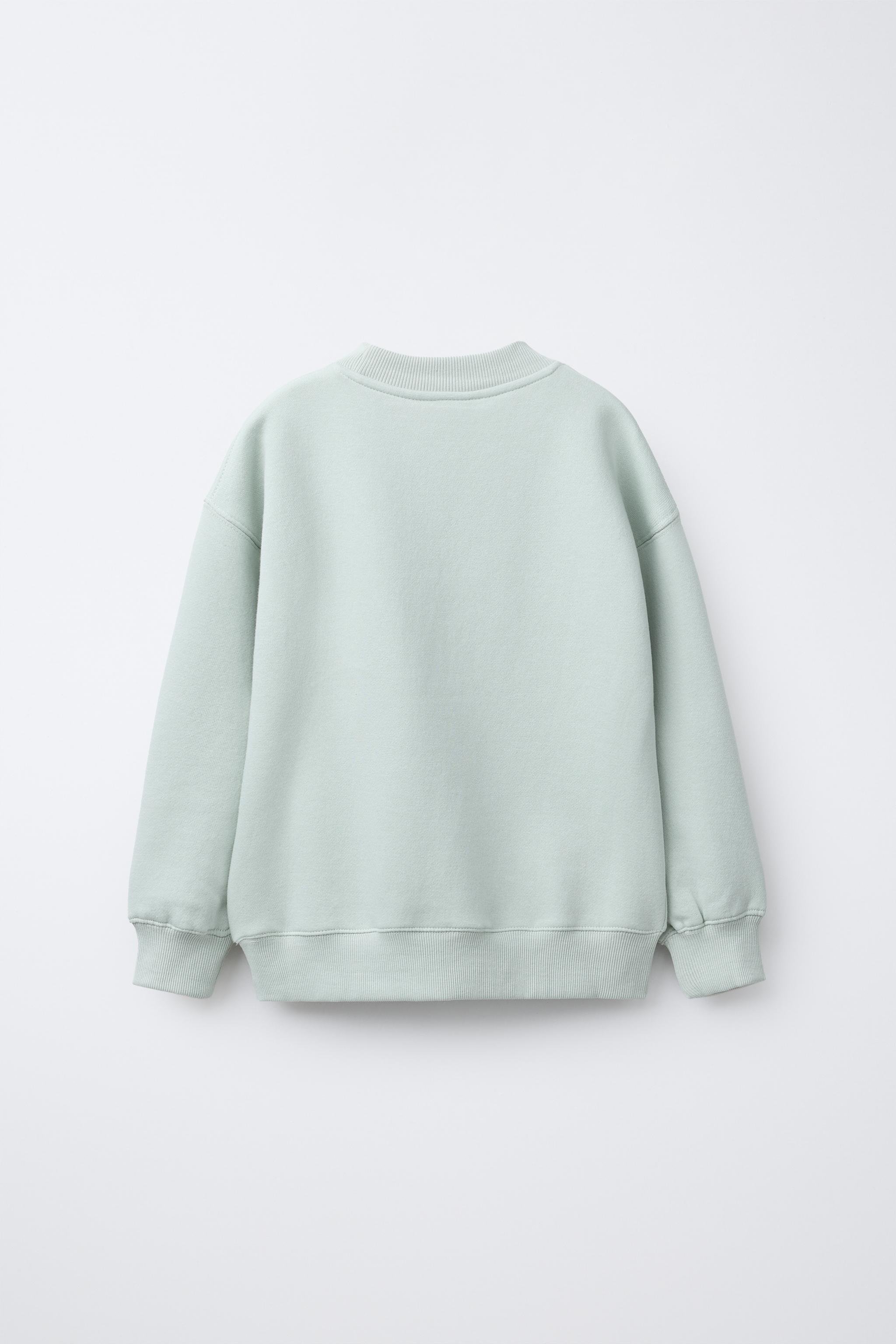 TEXT PRINT SWEATSHIRT