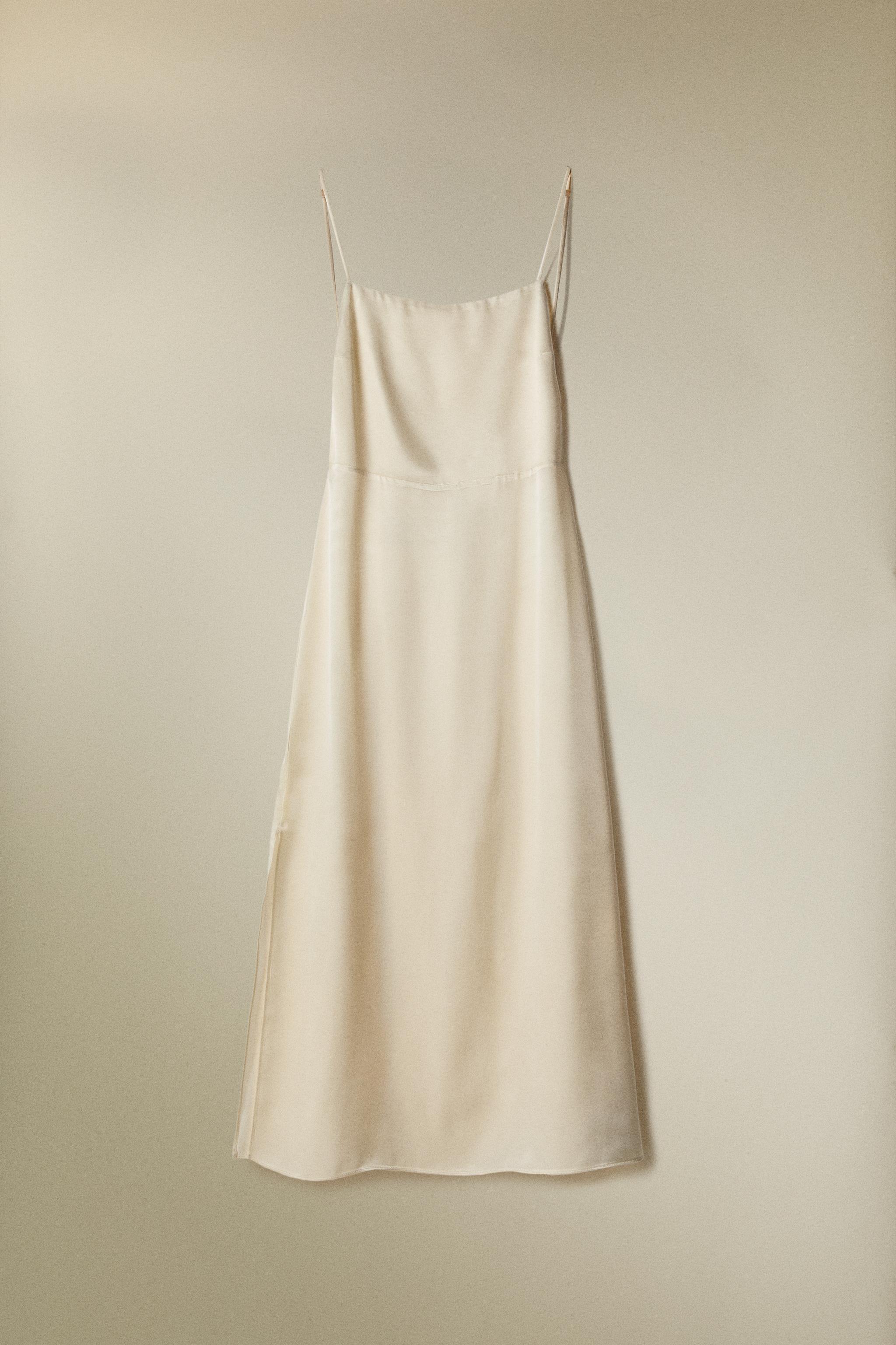 PLAIN SATEEN NIGHTGOWN