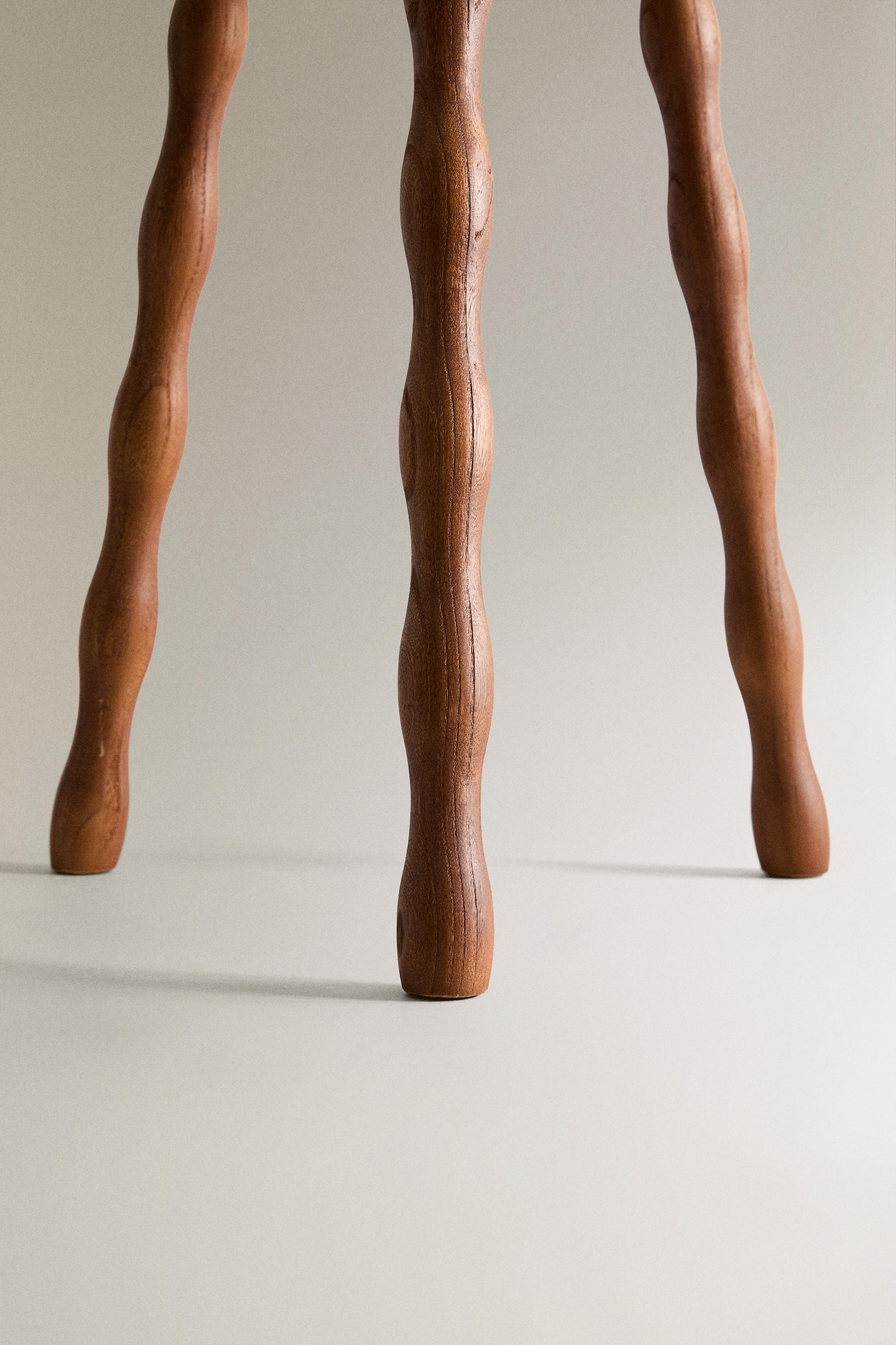 ELM WOOD STOOL