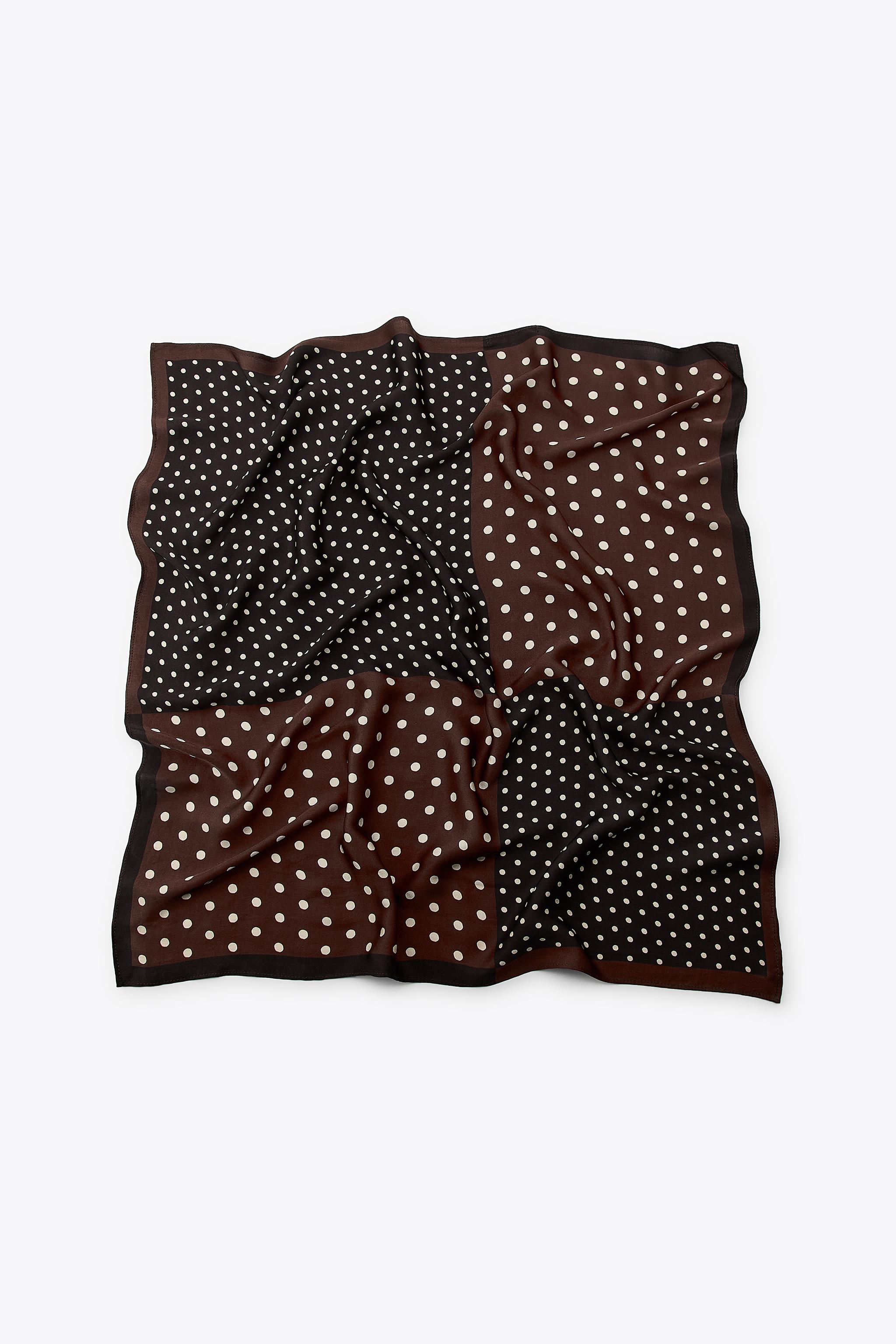 DOT PRINT SCARF