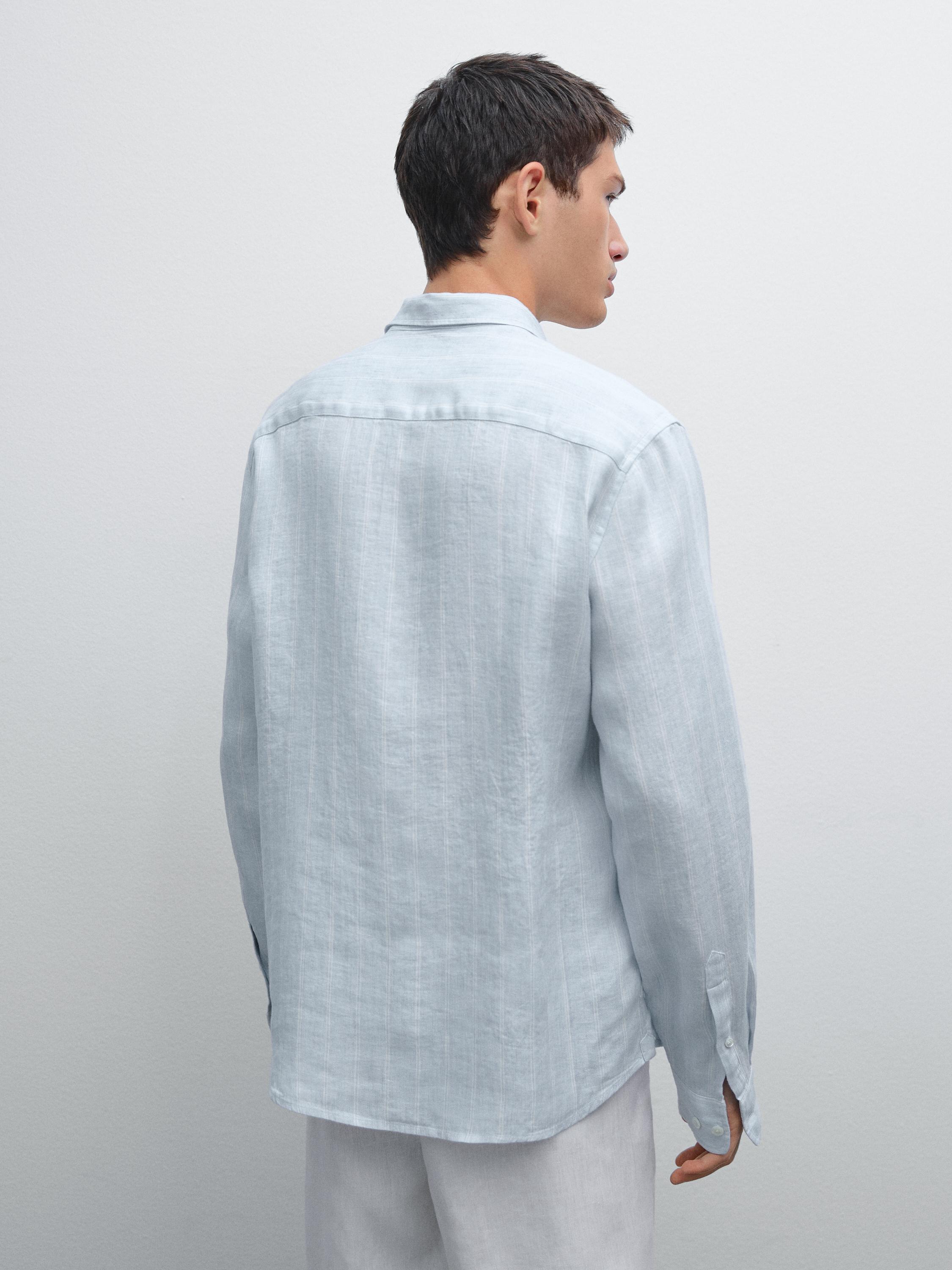 Regular fit double-stripe shirt