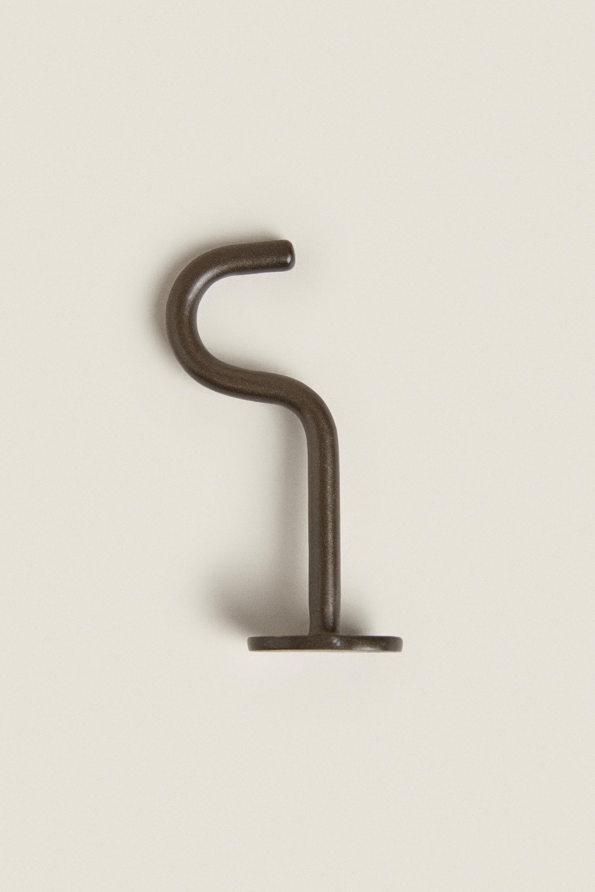 METALLIC CURTAIN RAIL HOOK