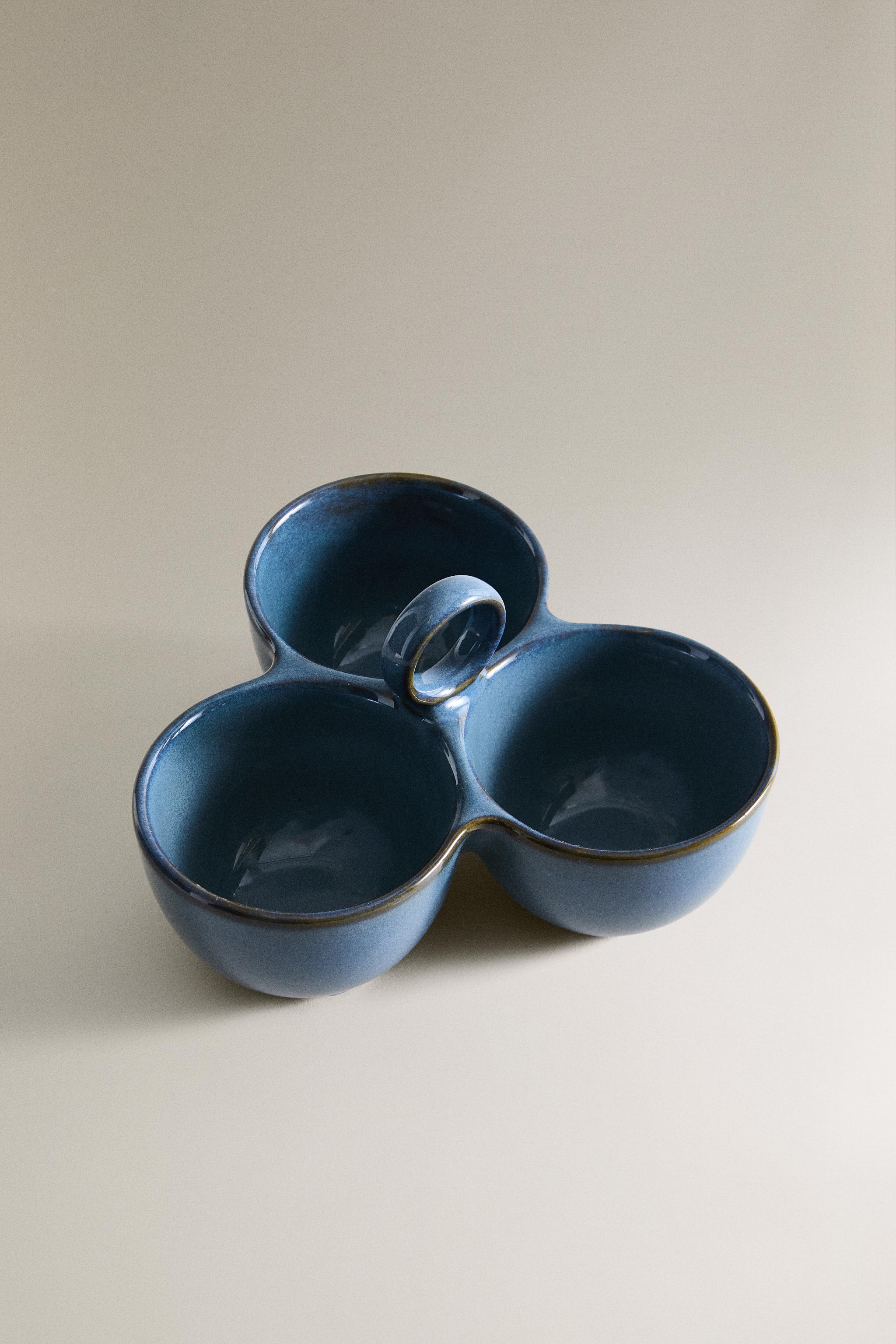 TRIPLE APPETIZER BOWL