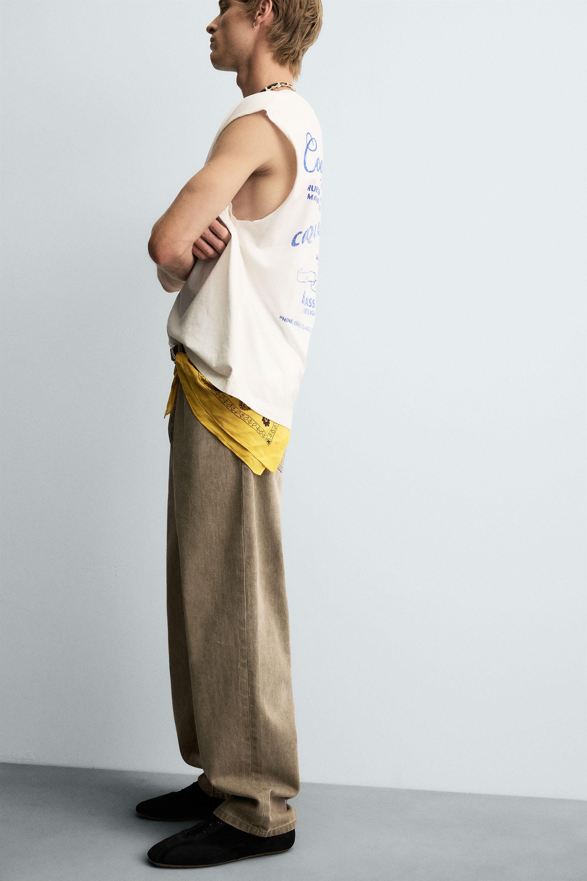 WASHED PRINT TANK TOP