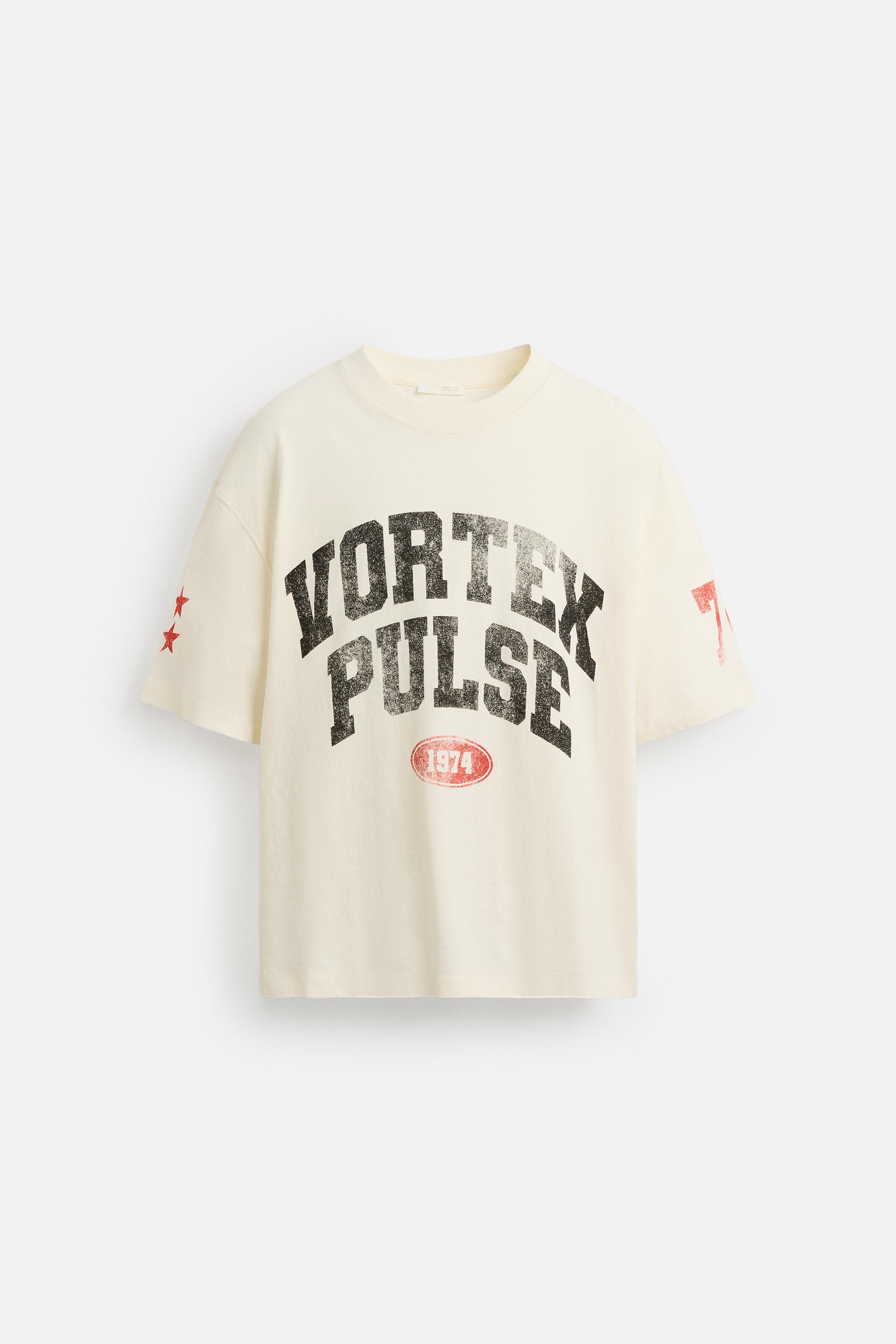 WASHED PRINT T-SHIRT