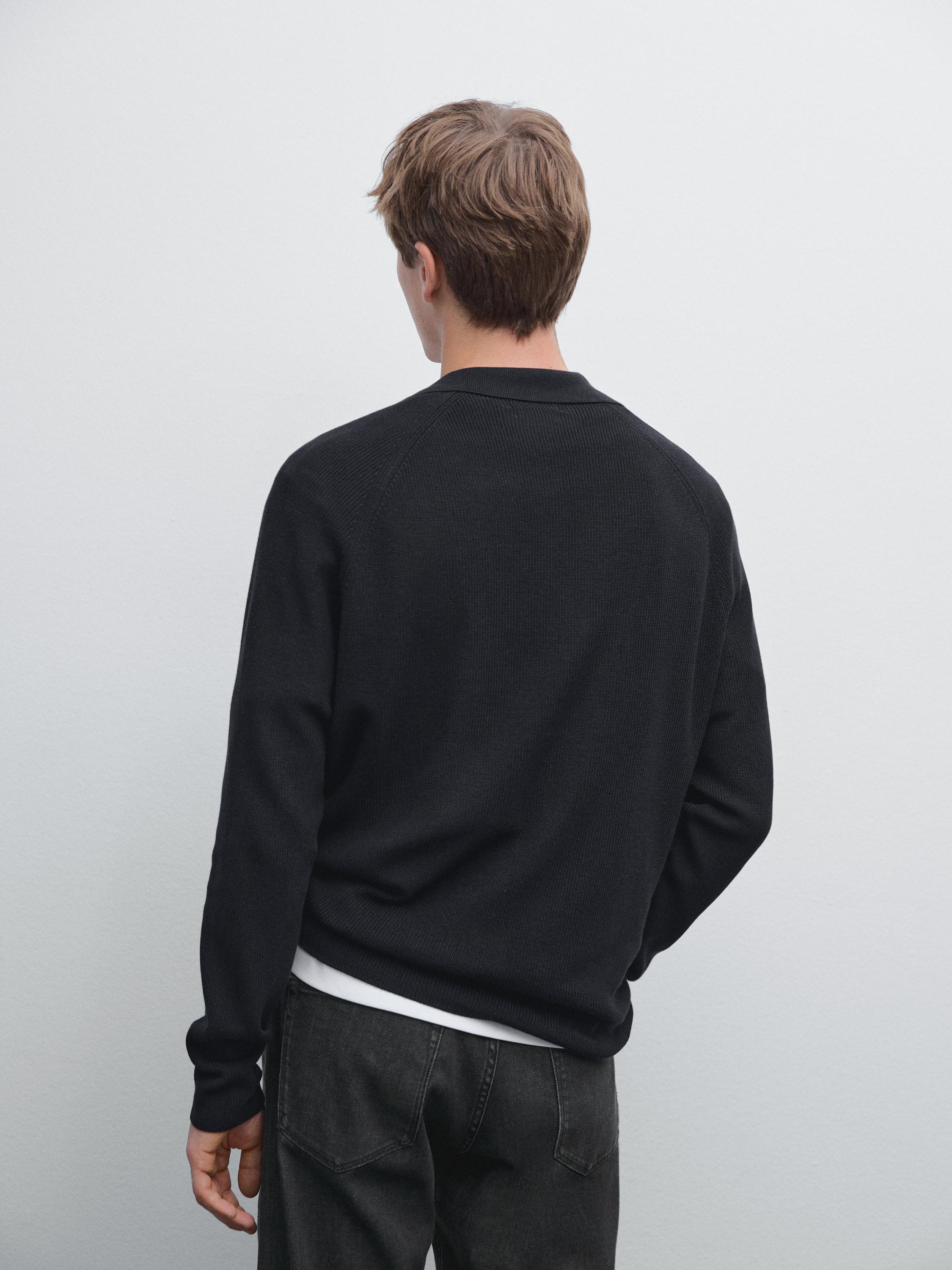 100% cotton knit cardigan