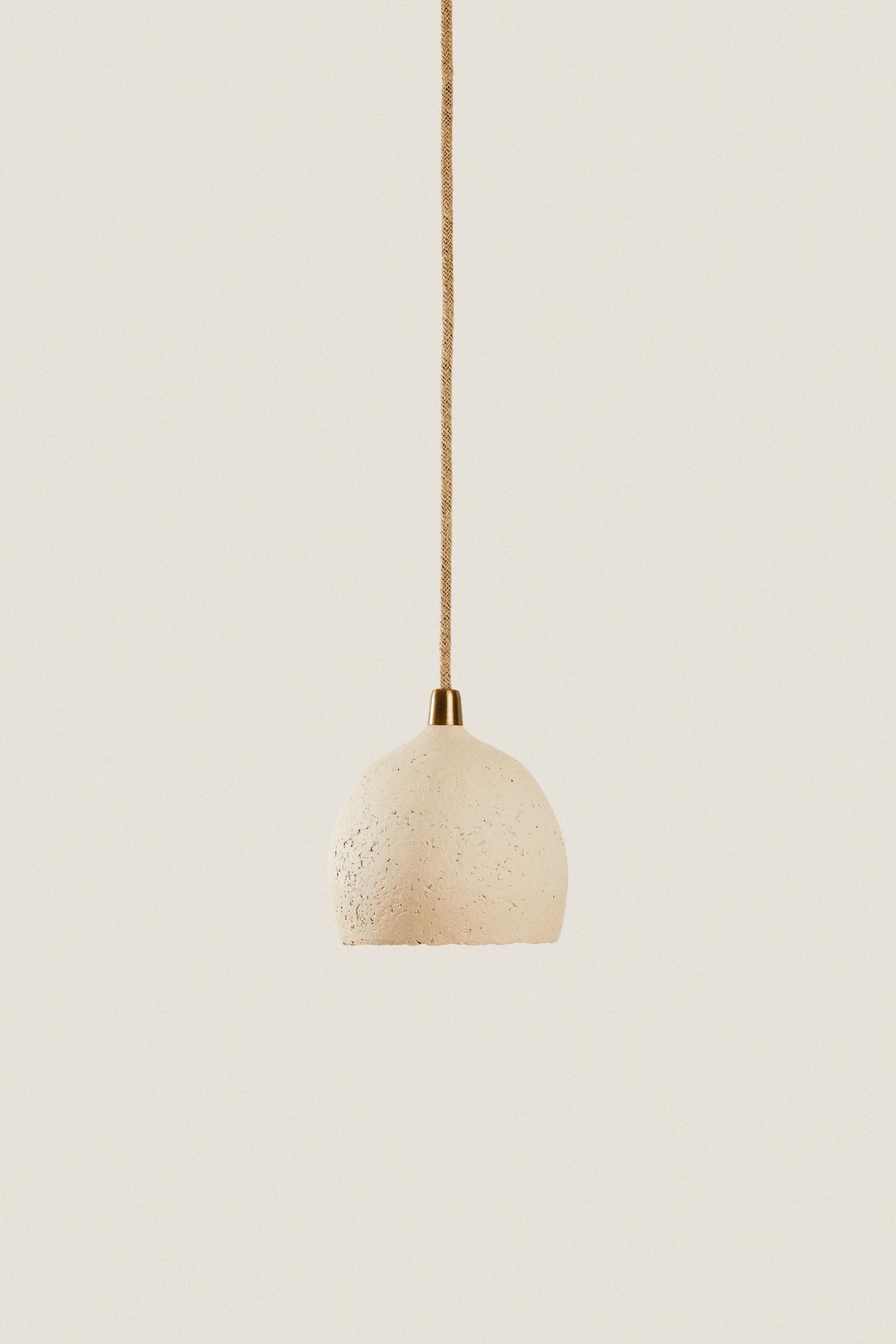 PAPIER-MÂCHÉ PENDANT LAMP