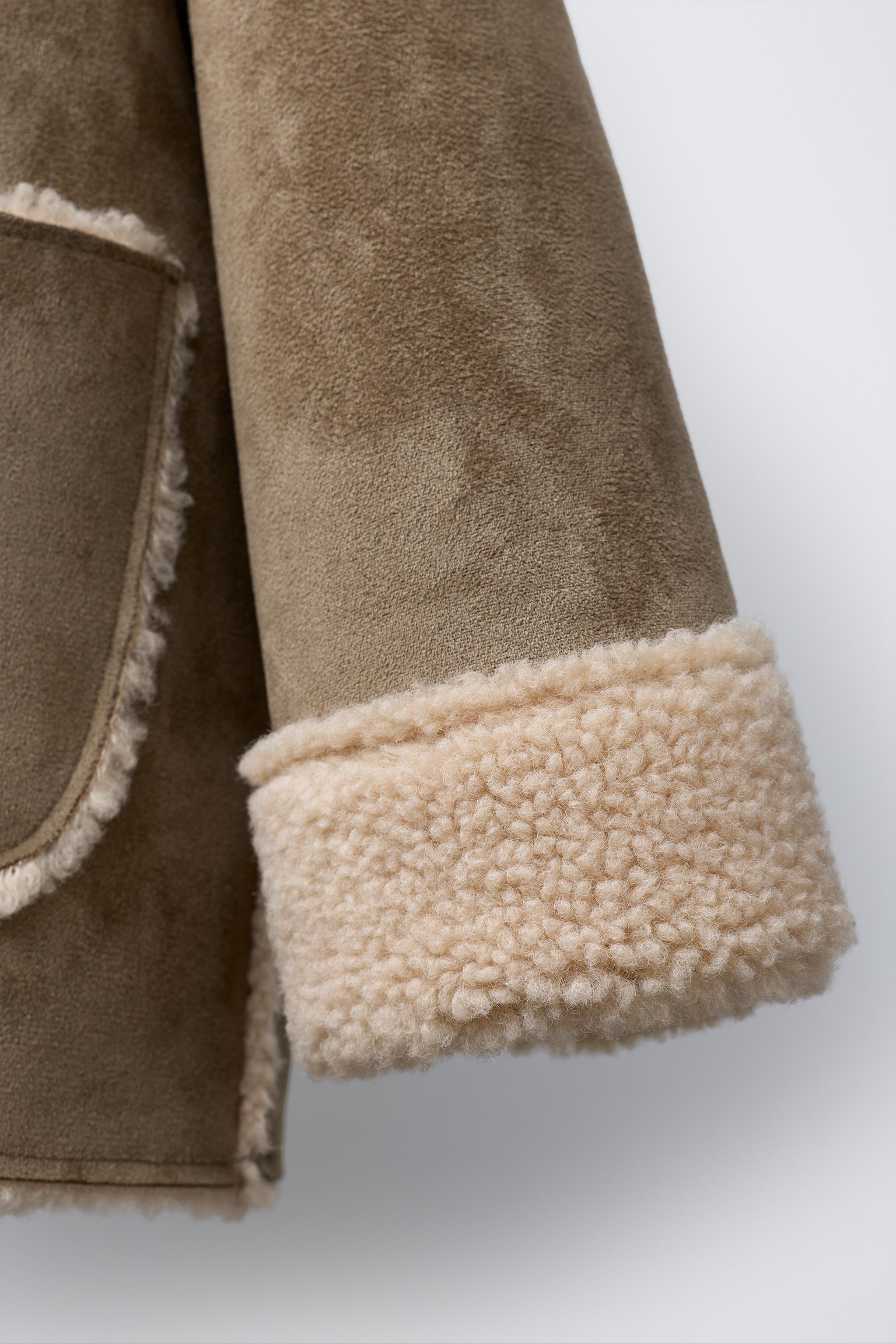 DOUBLE-FACED FLEECE COAT