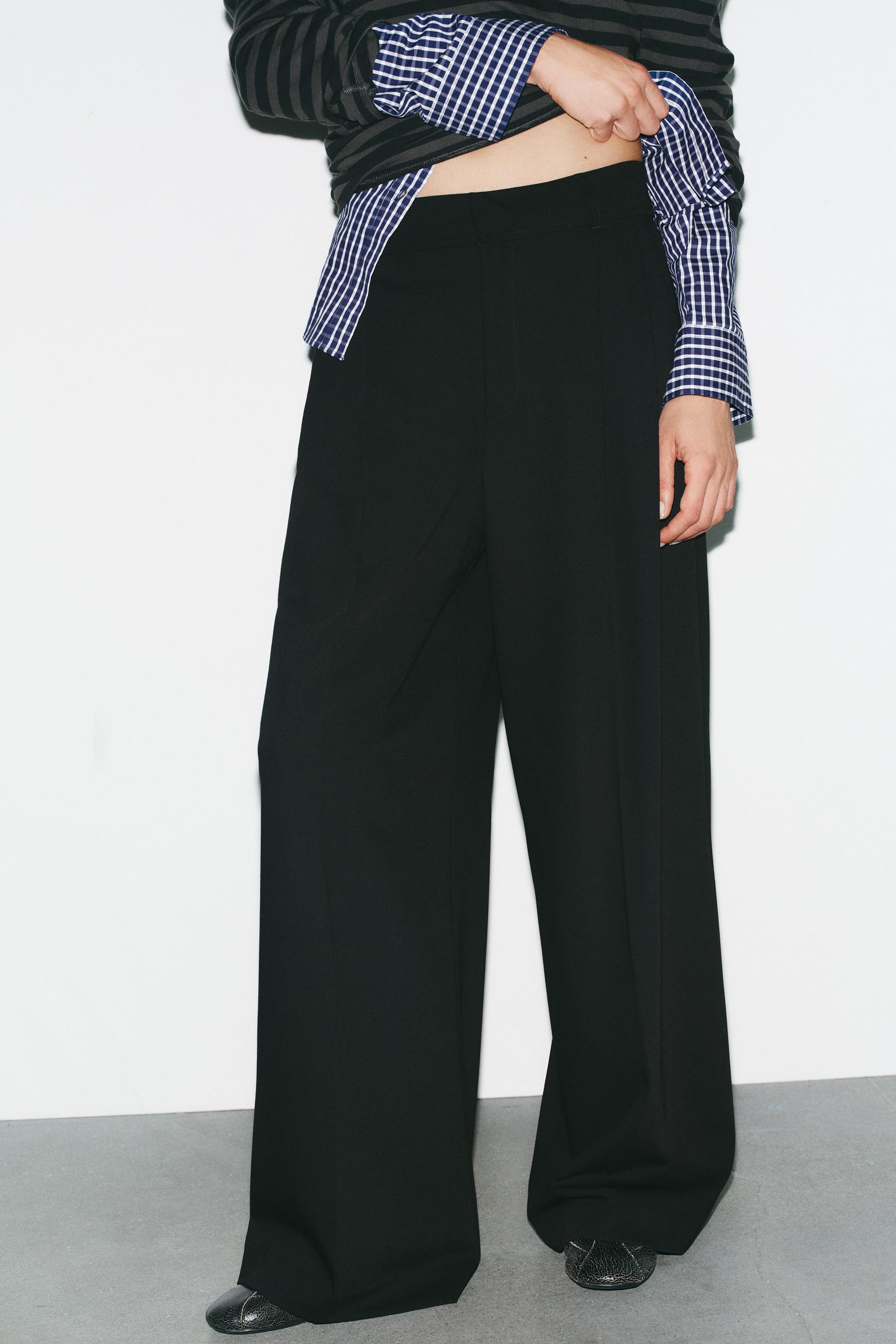 FLAP PLEATED PANTS