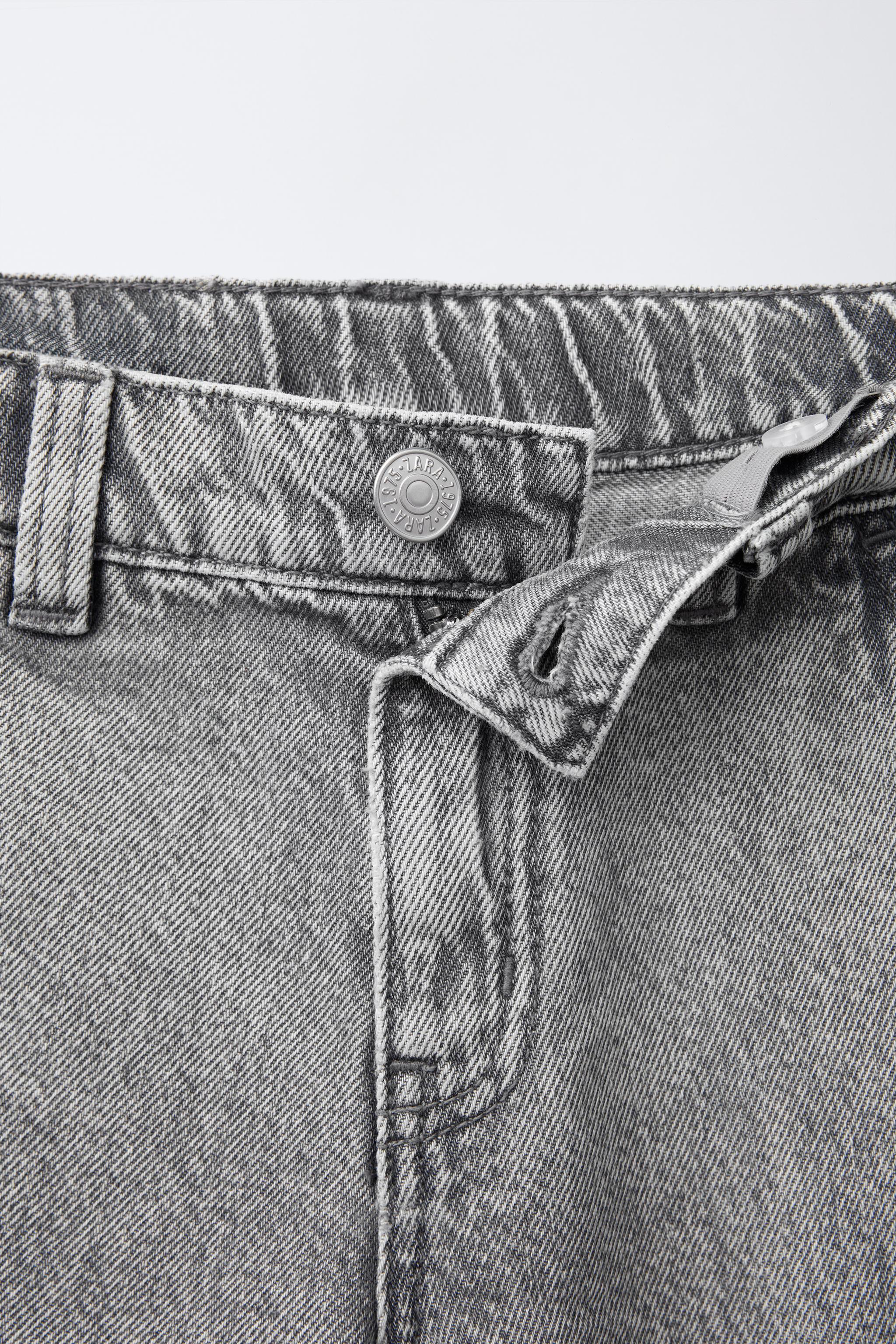 MULTICARGO WIDE DENIM SHORTS