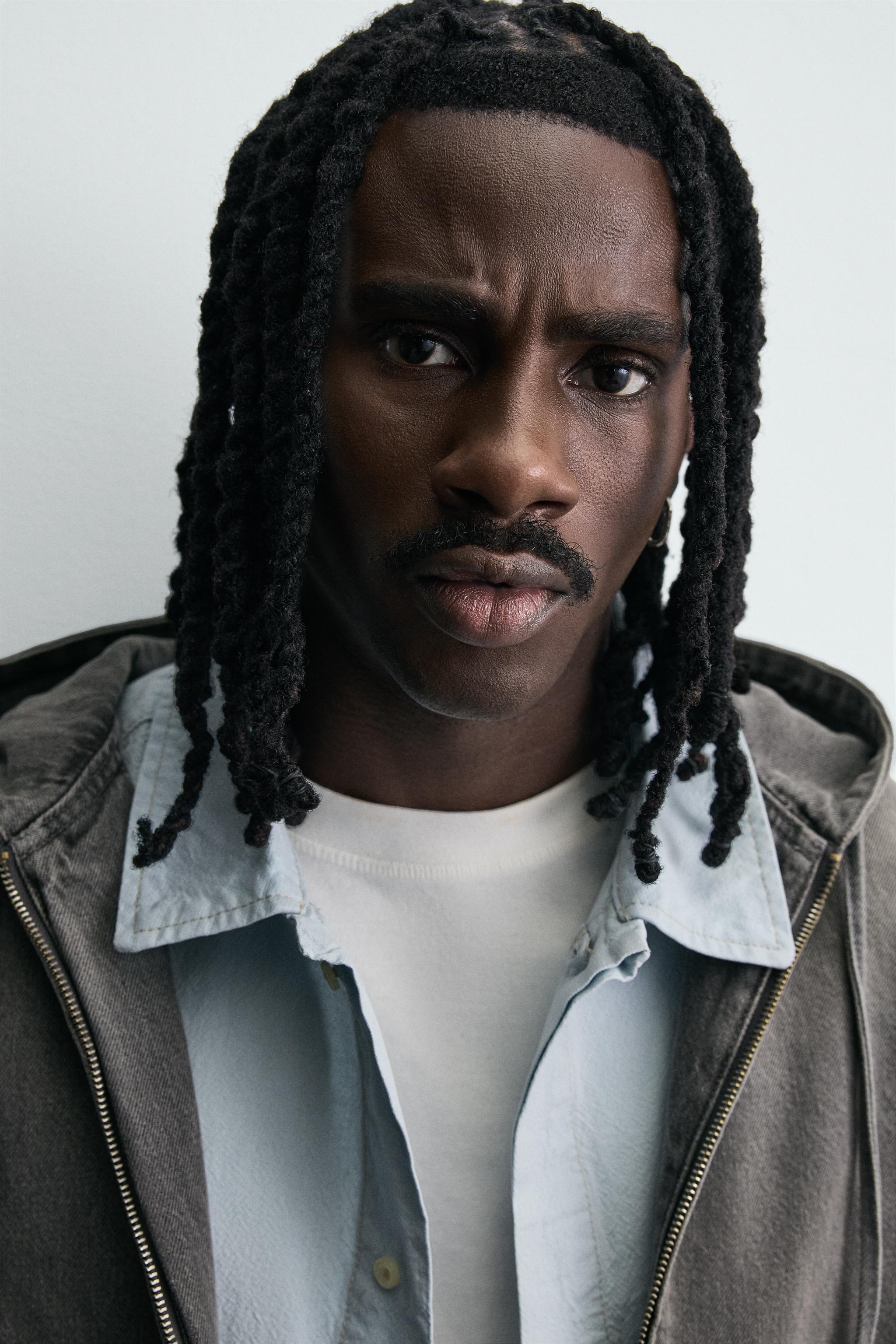 WASHED HOODED JACKET