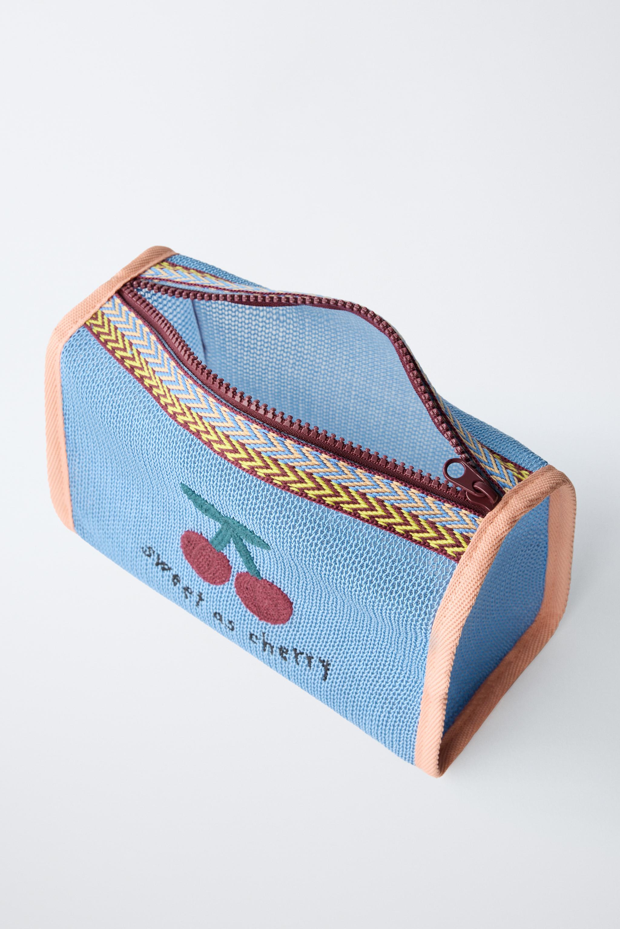 CHERRY TOILETRY BAG