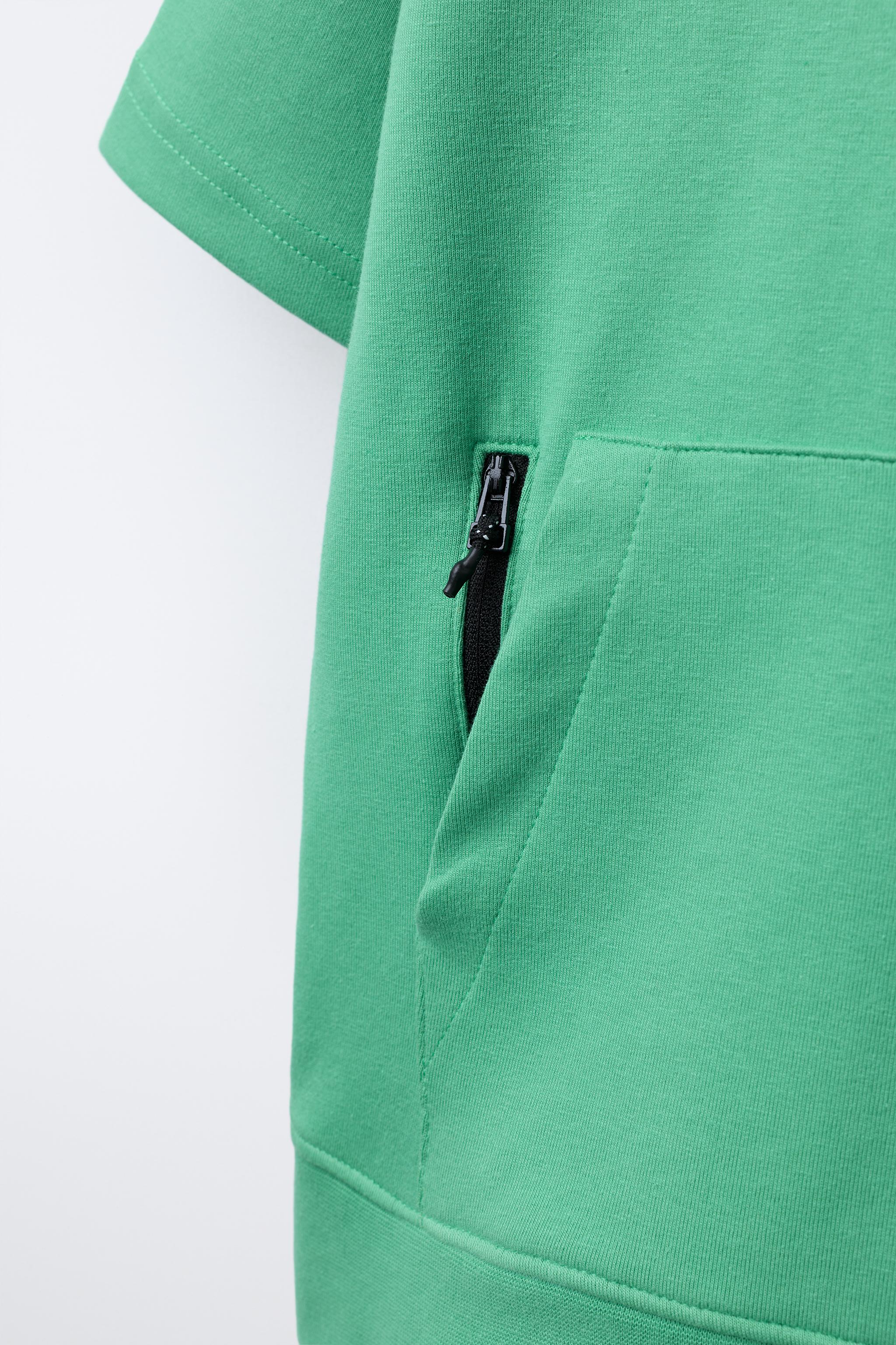 SPORTY INTERLOCK SWEATSHIRT