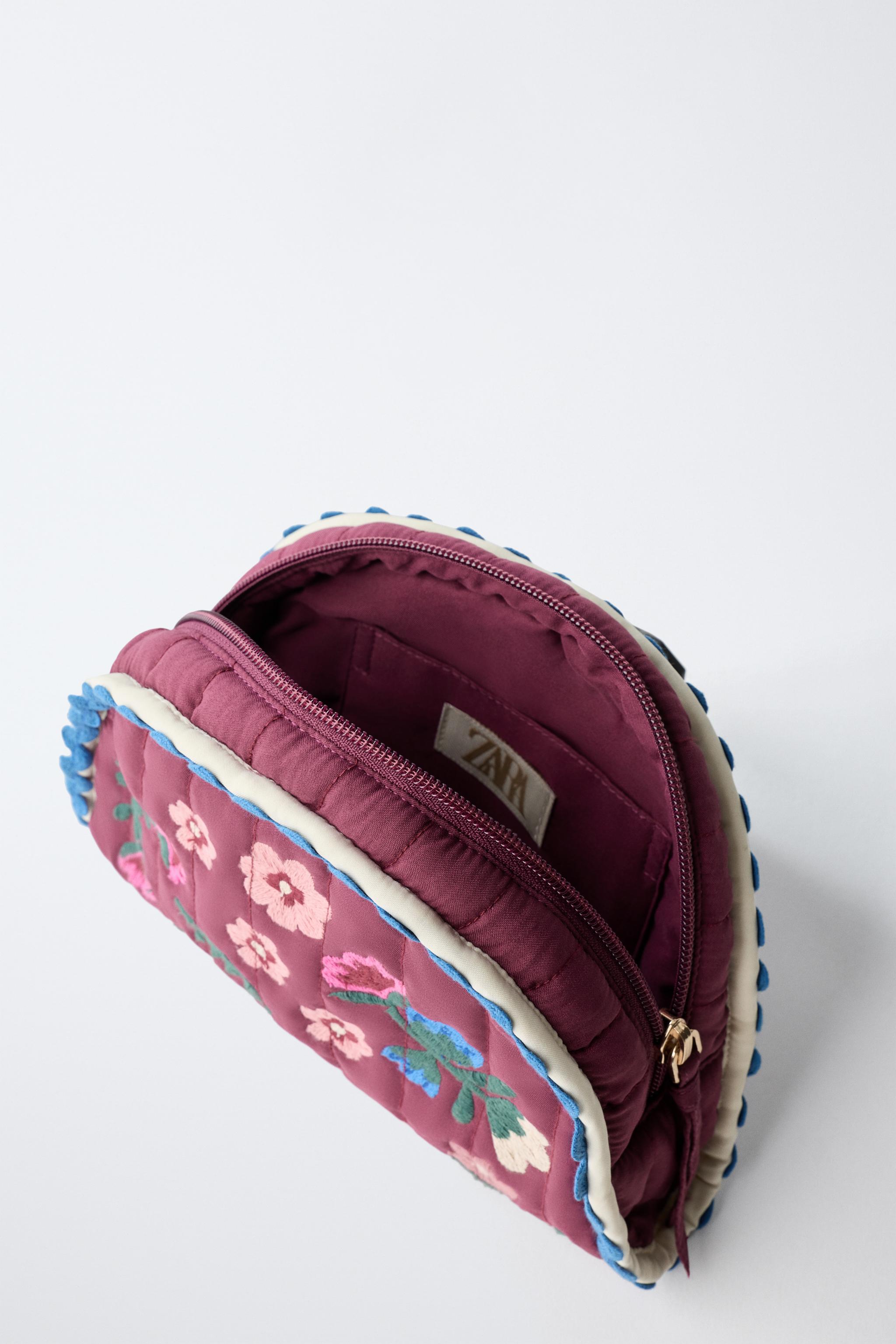 EMBROIDERED TOILETRY BAG