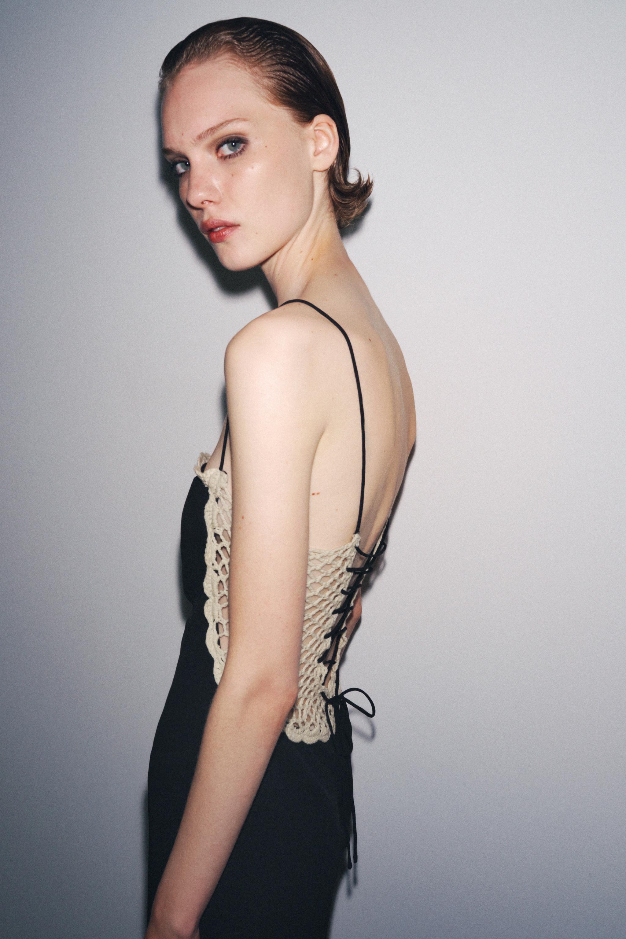 COMBINATION CROCHET DRESS