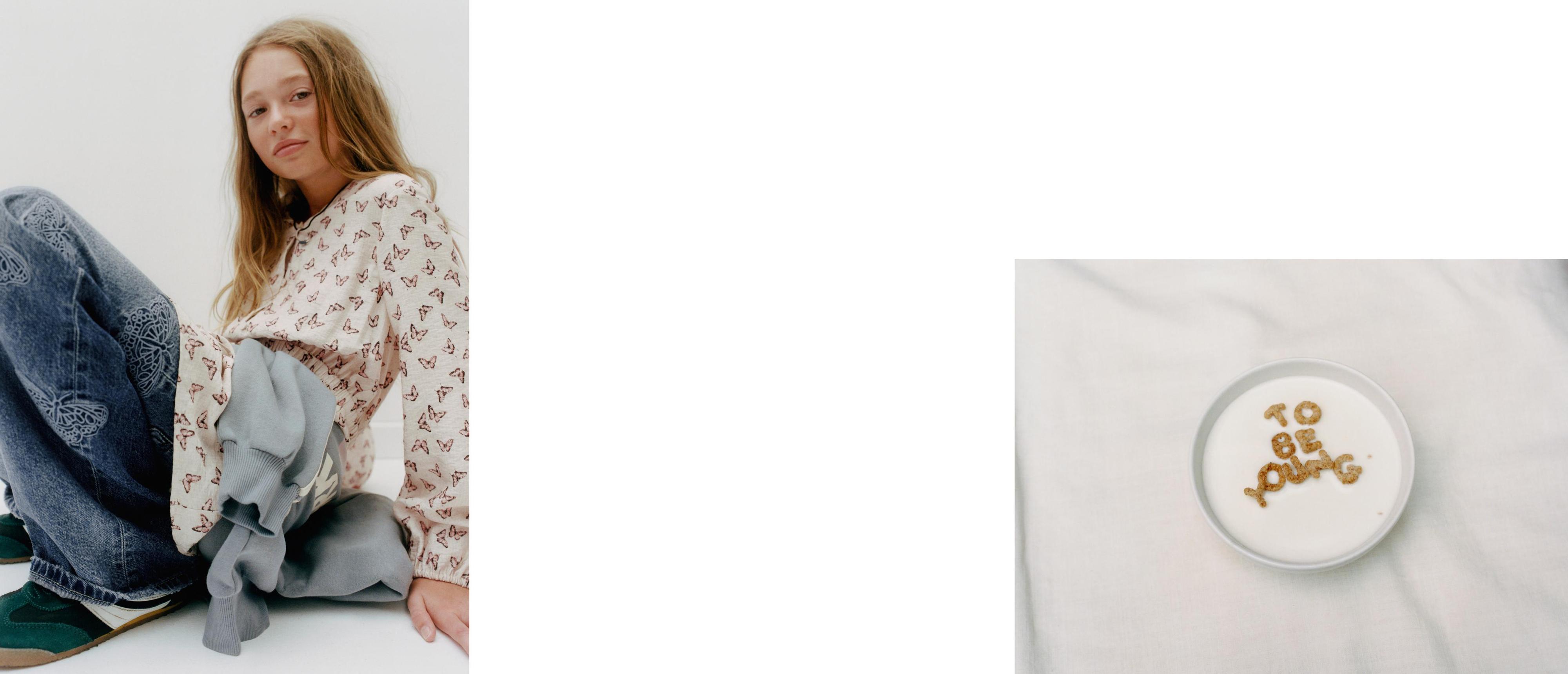 BUTTERFLY PRINT DRESS