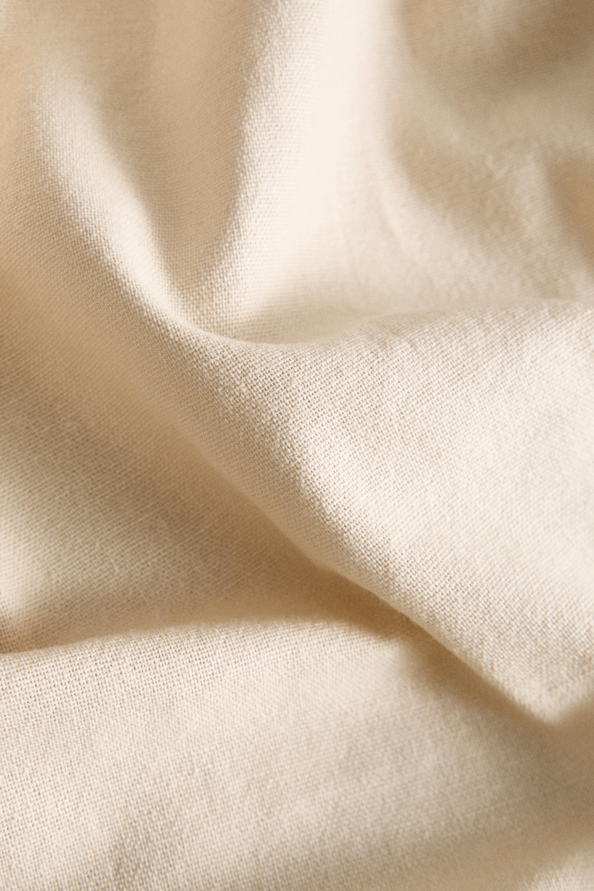 EMBROIDERED COTTON TABLECLOTH