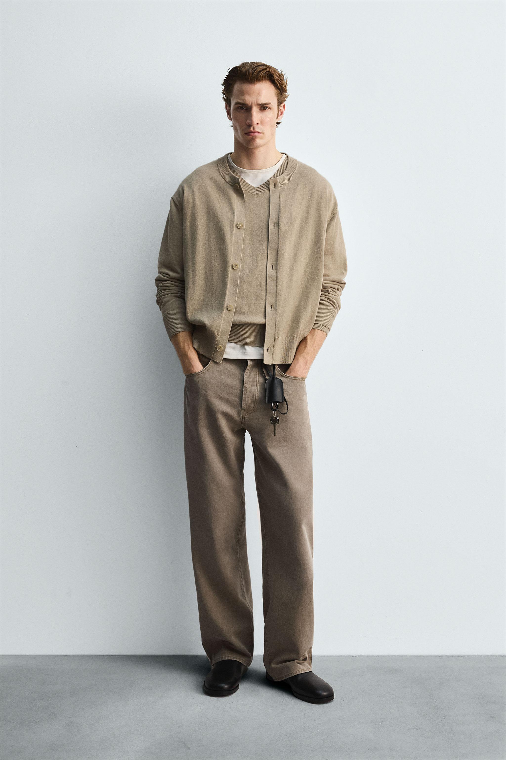 COTTON-RAMIE CARDIGAN