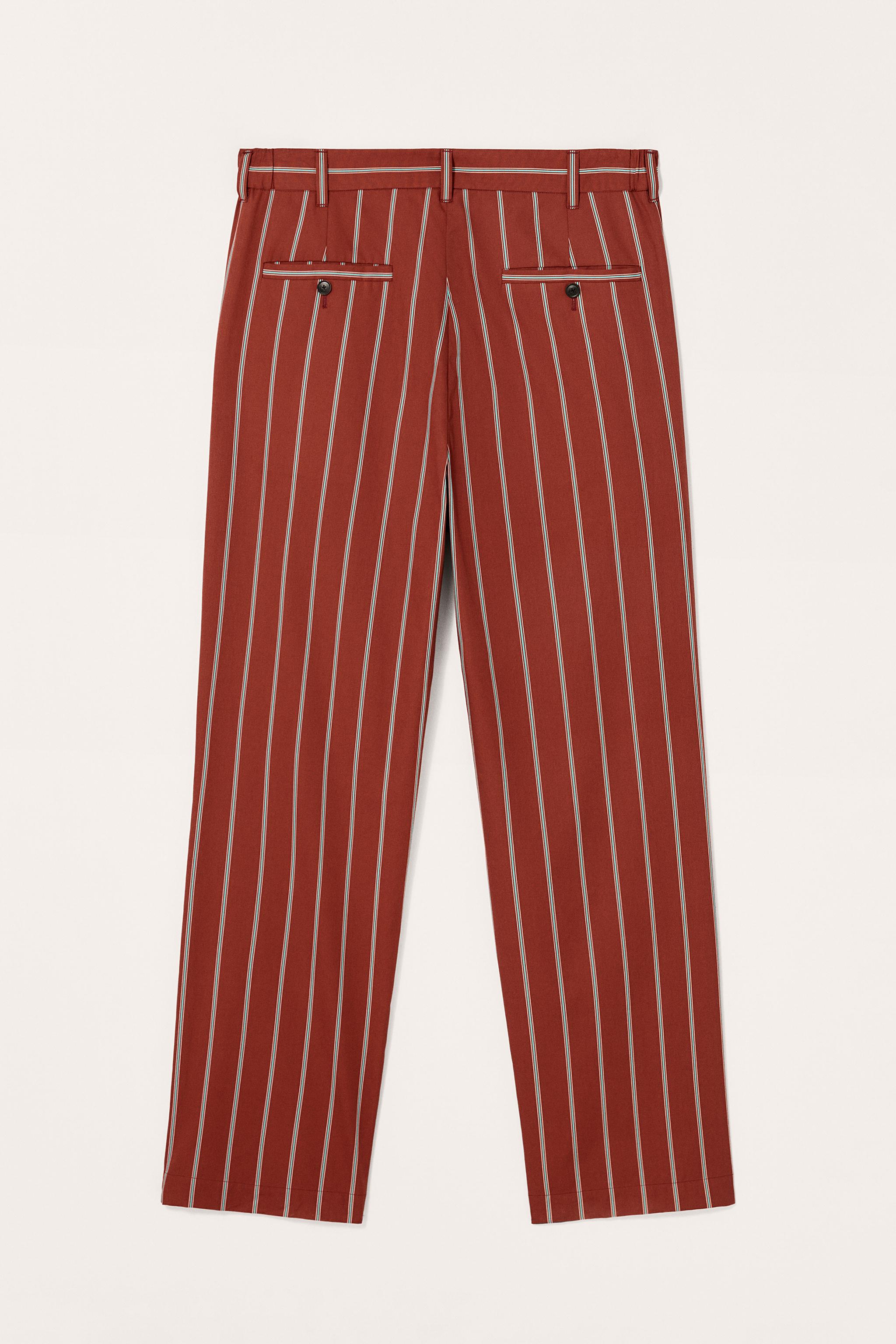 LIMITED EDITION STRIPED RELAXED FIT PANTS
