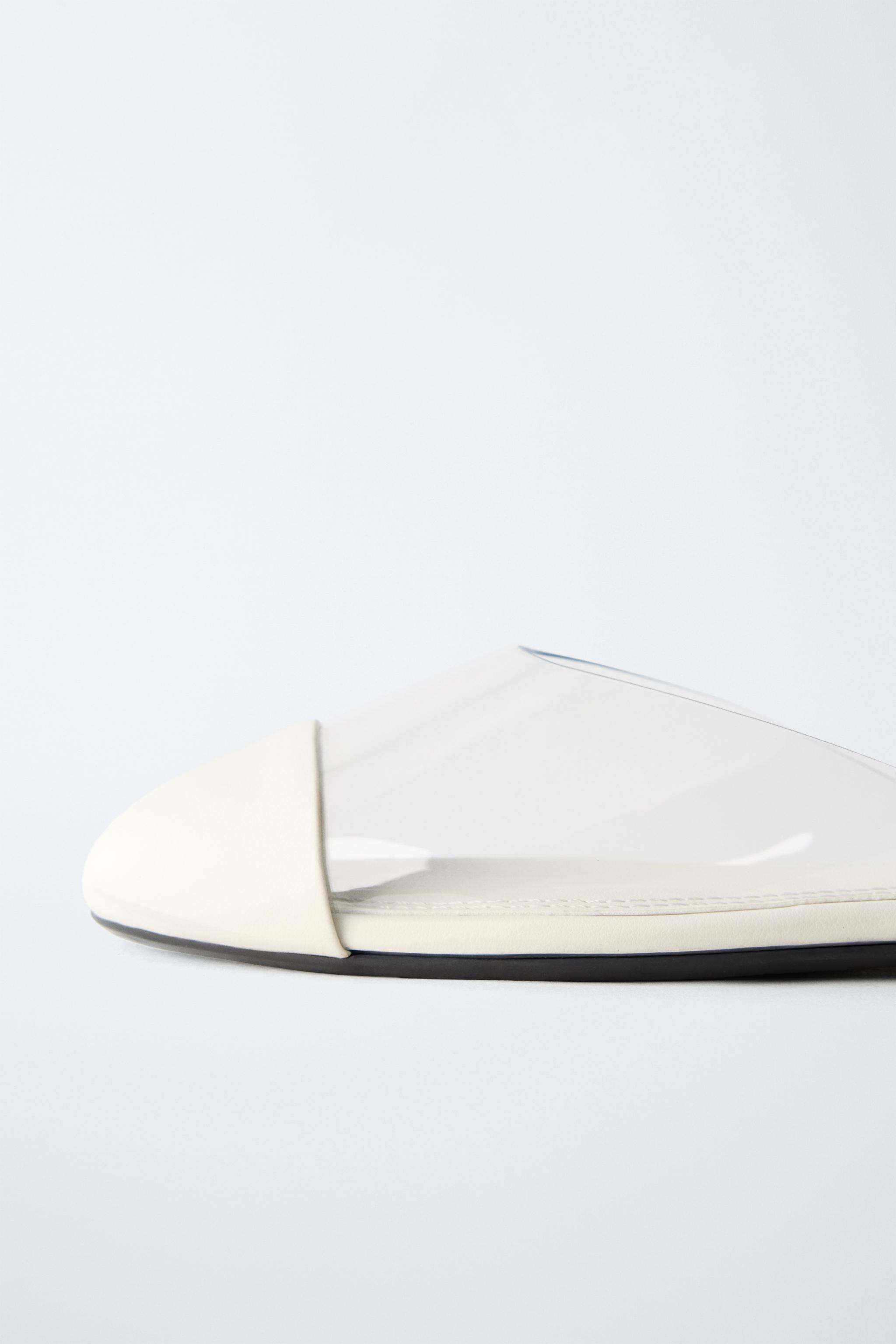 VINYL SLINGBACK SHOES