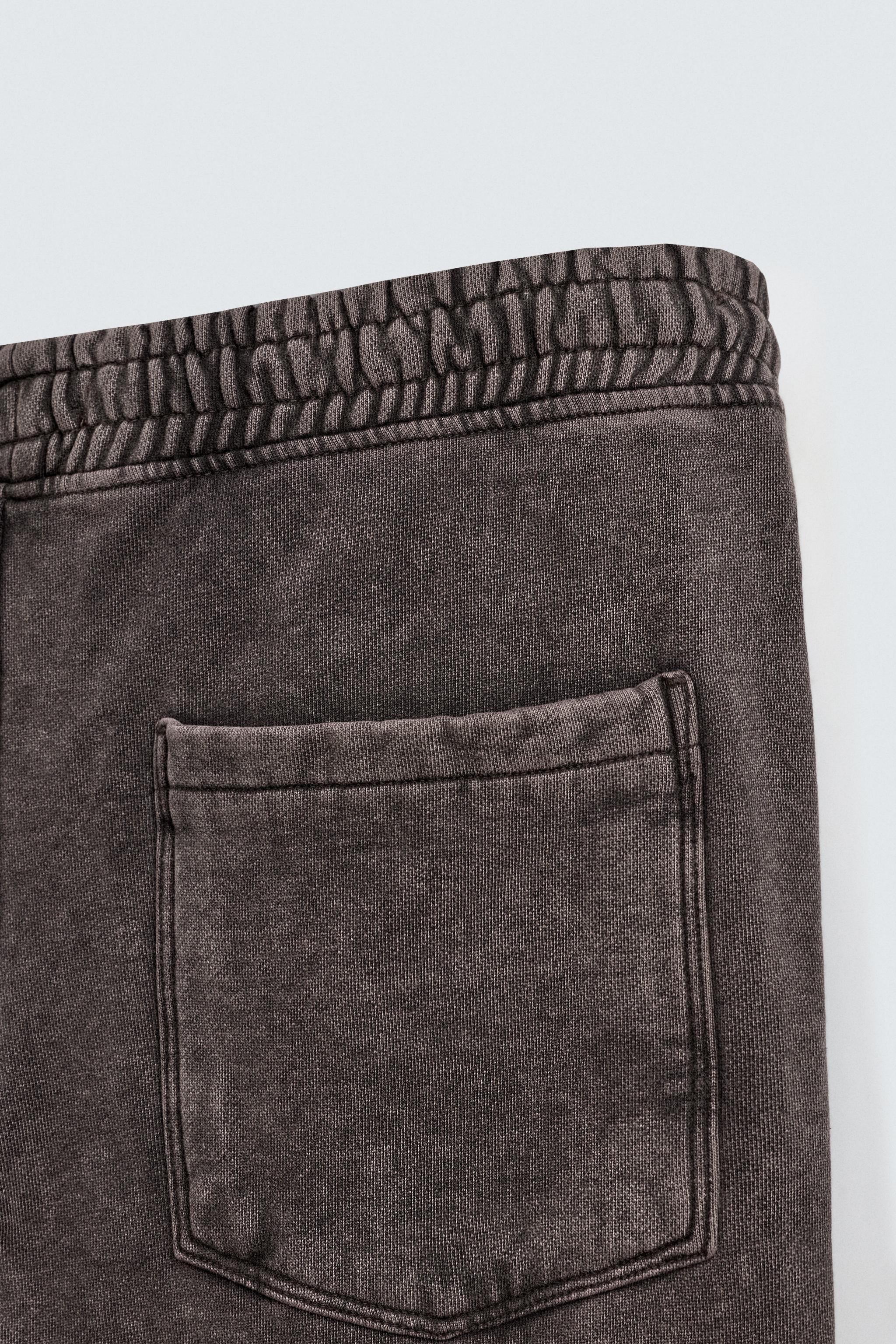 WASHED RELAXED FIT JOGGER PANTS