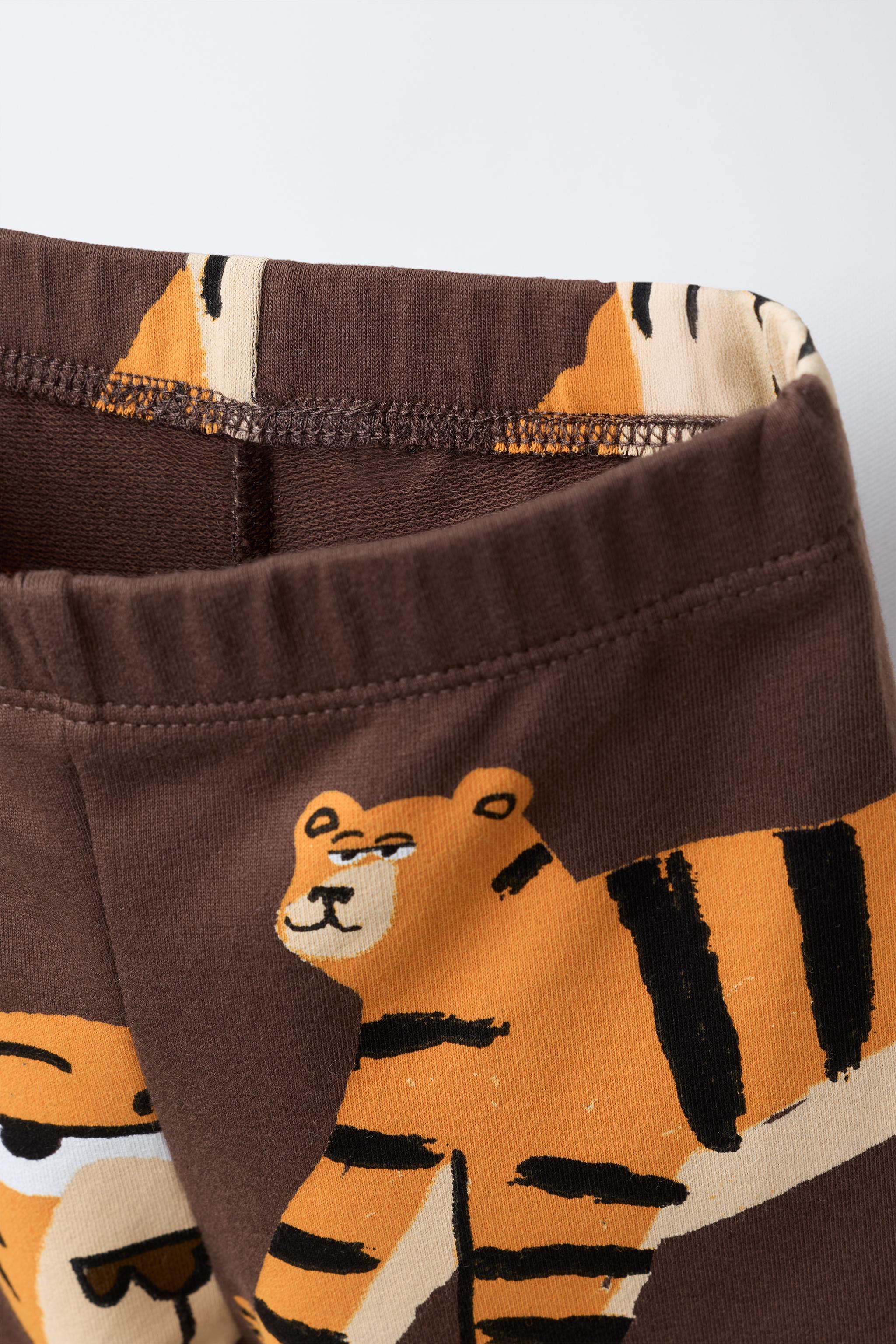 TIGER PRINT LEGGINGS