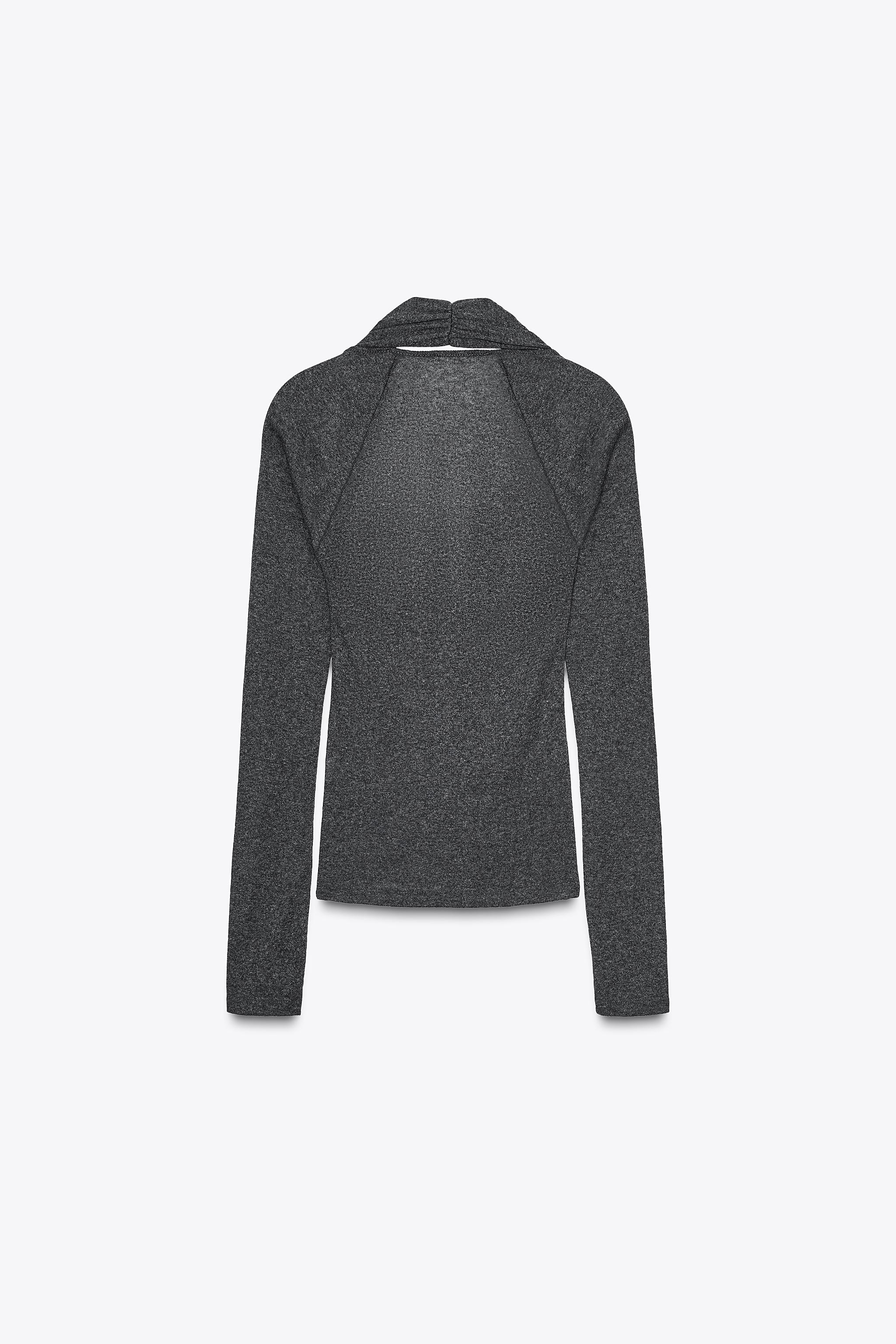 HALTER DOUBLE BOLERO T-SHIRT