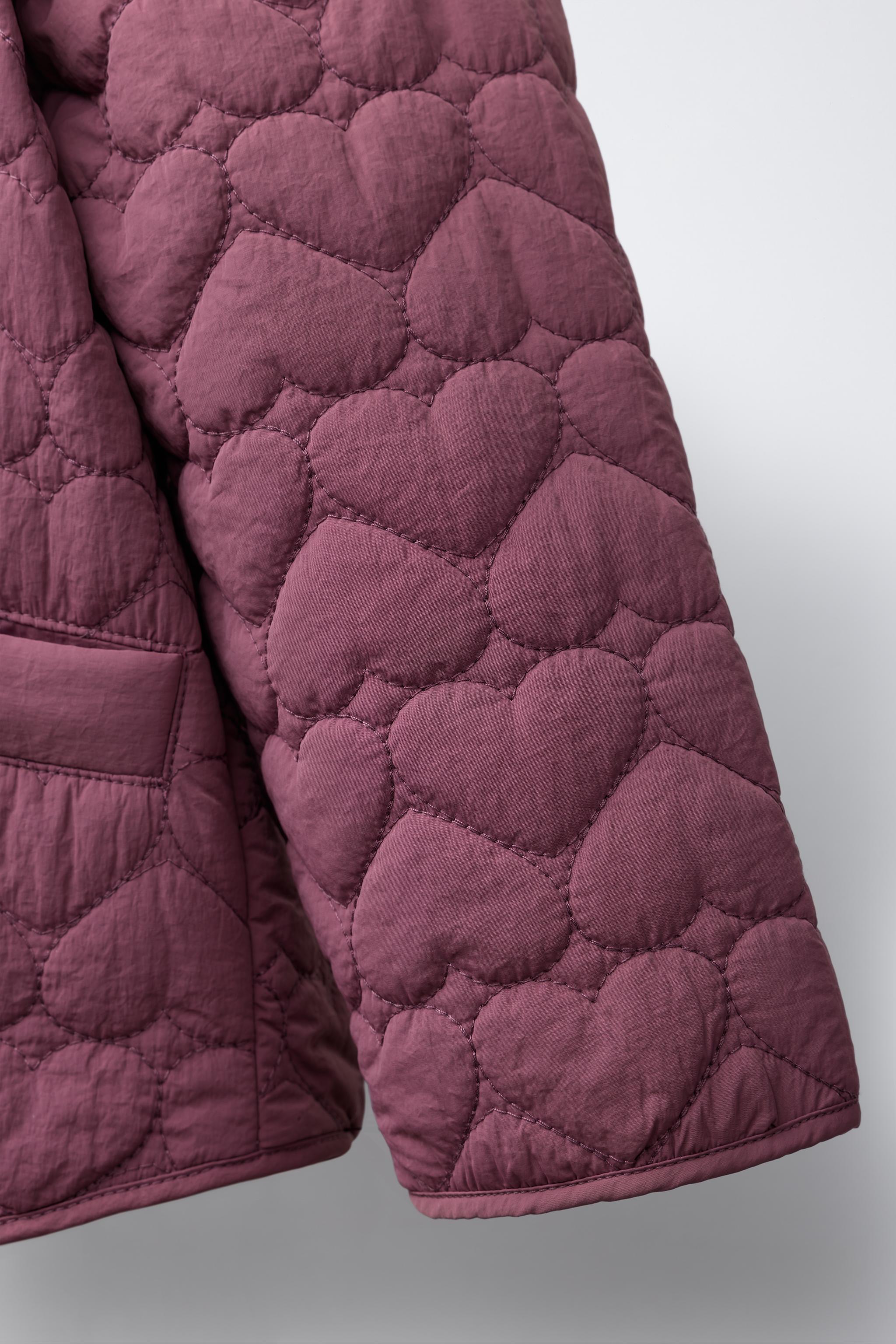 WATER REPELLENT LABEL PADDED JACKET