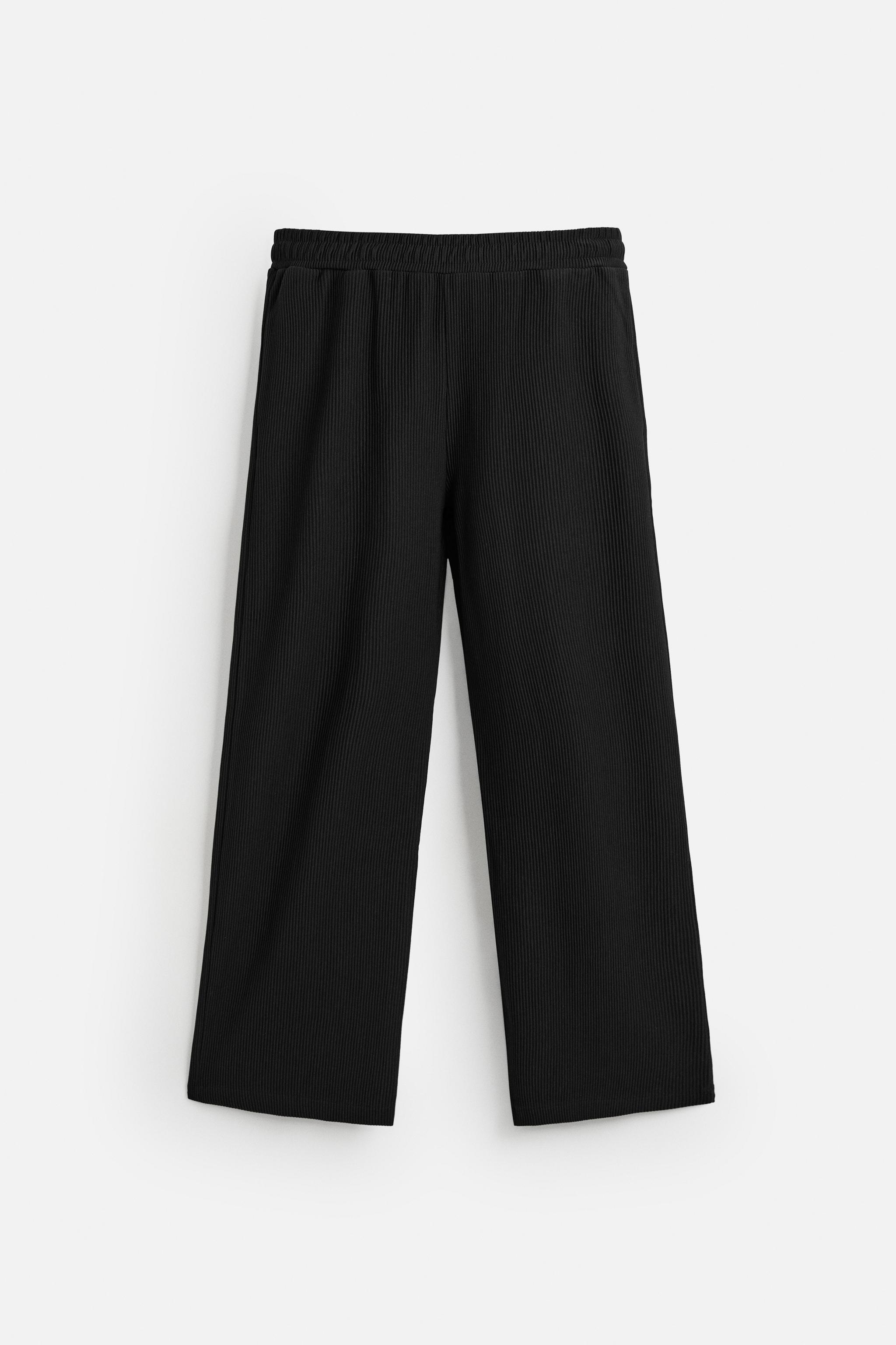 VERTICAL TEXTURED JOGGER PANTS