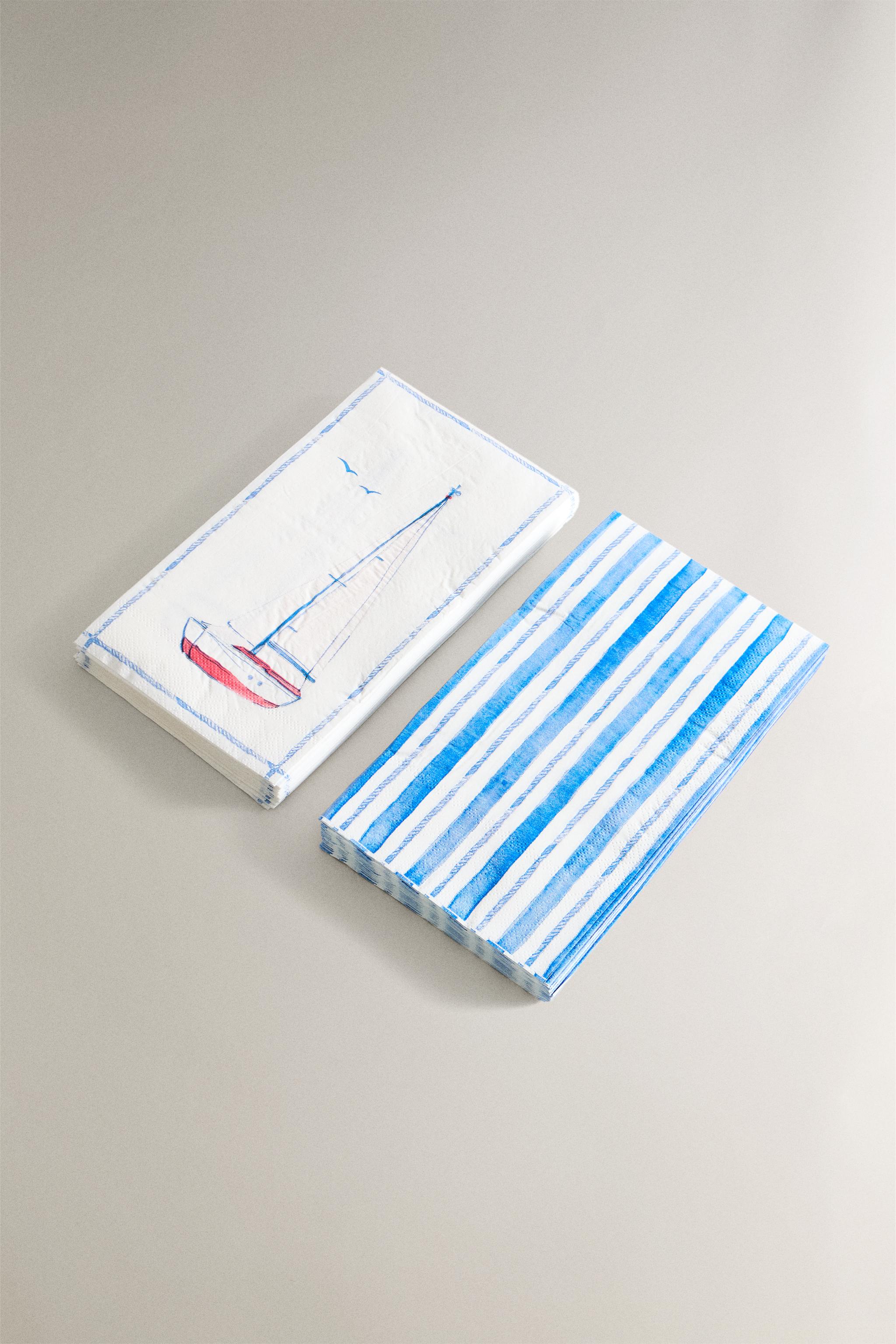 SET OF BOAT PAPER NAPKINS (SET OF 30)