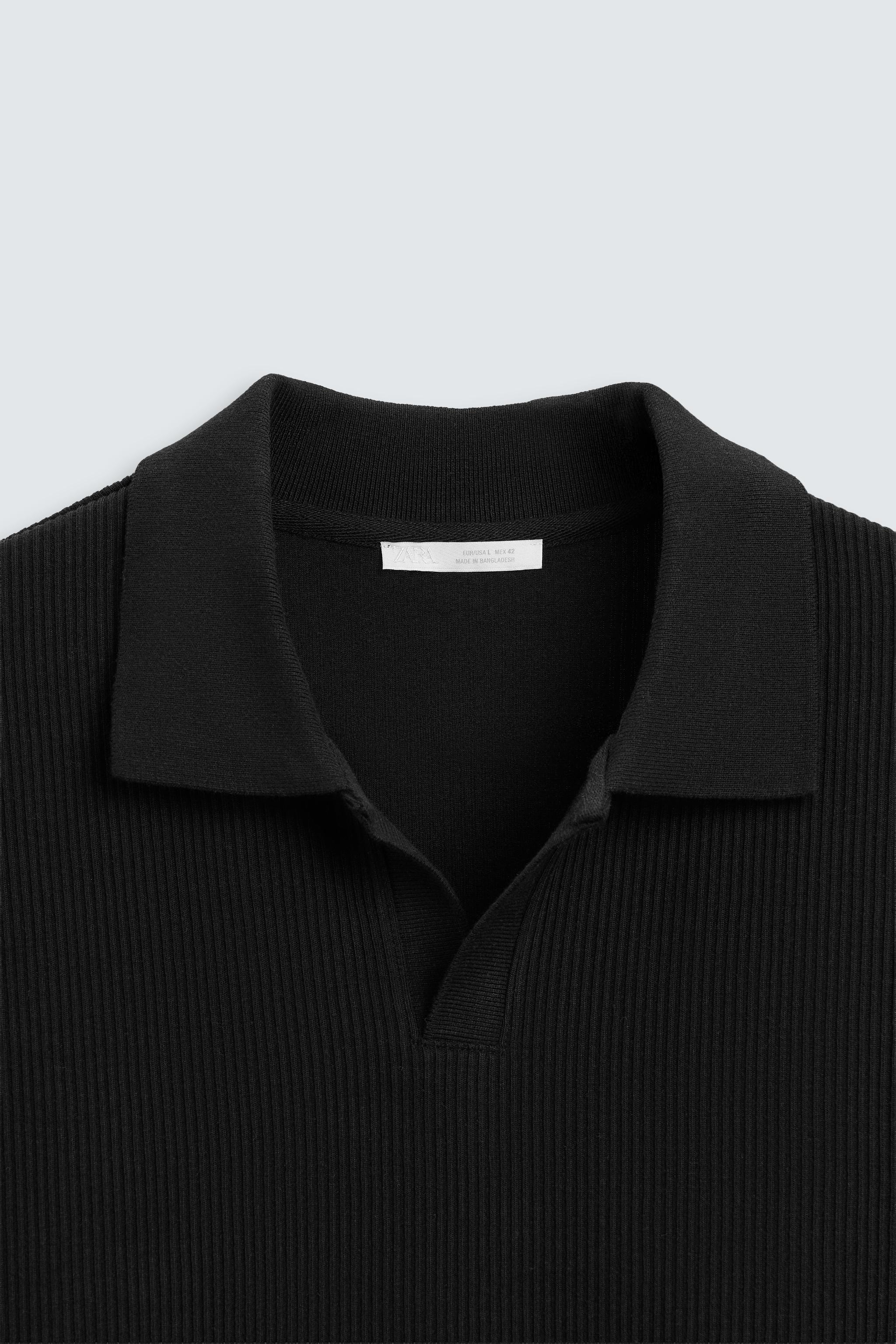 VERTICAL TEXTURED POLO
