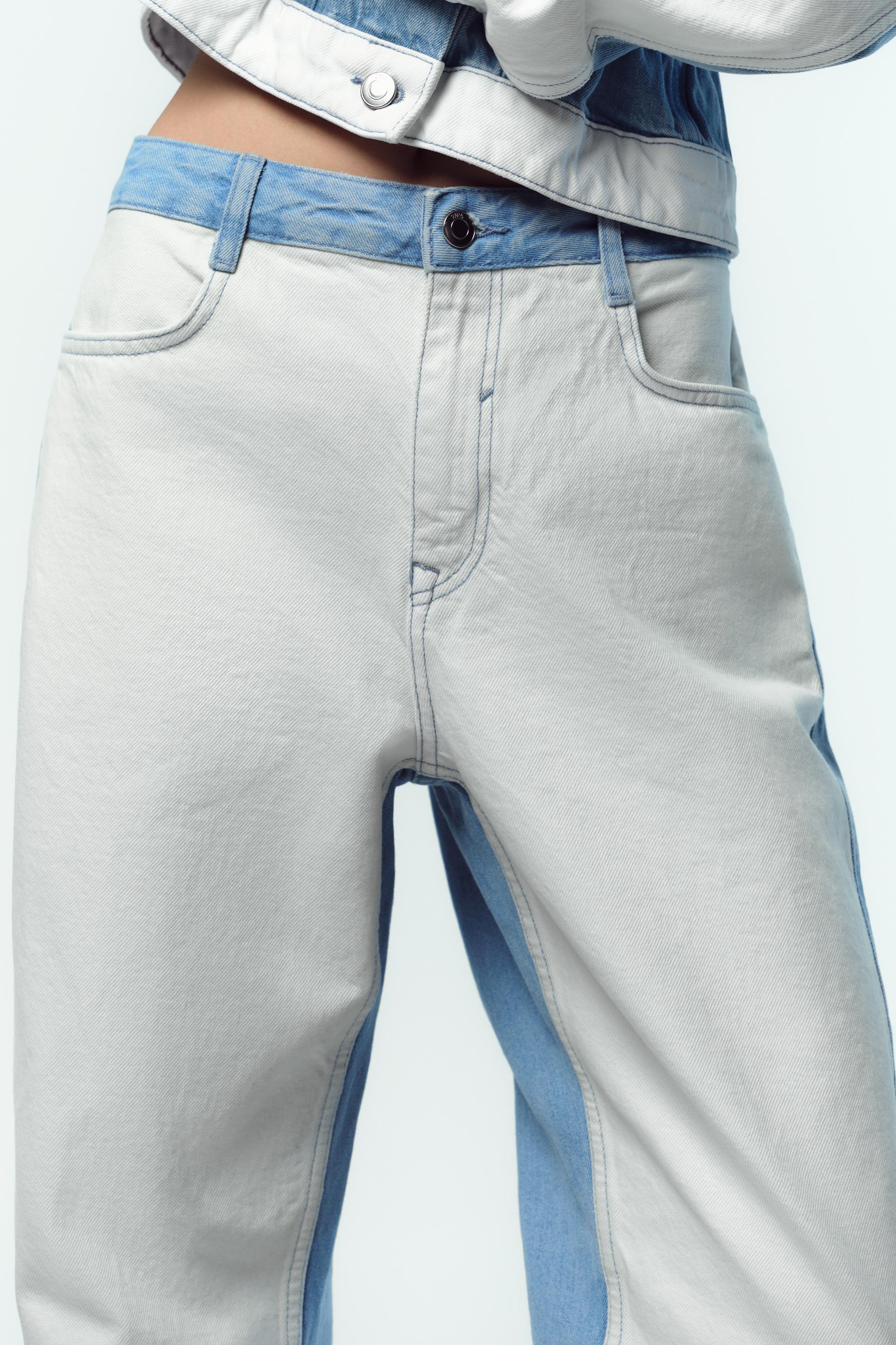 Z1975 STRAIGHT LEG MID-RISE COMBINED JEANS