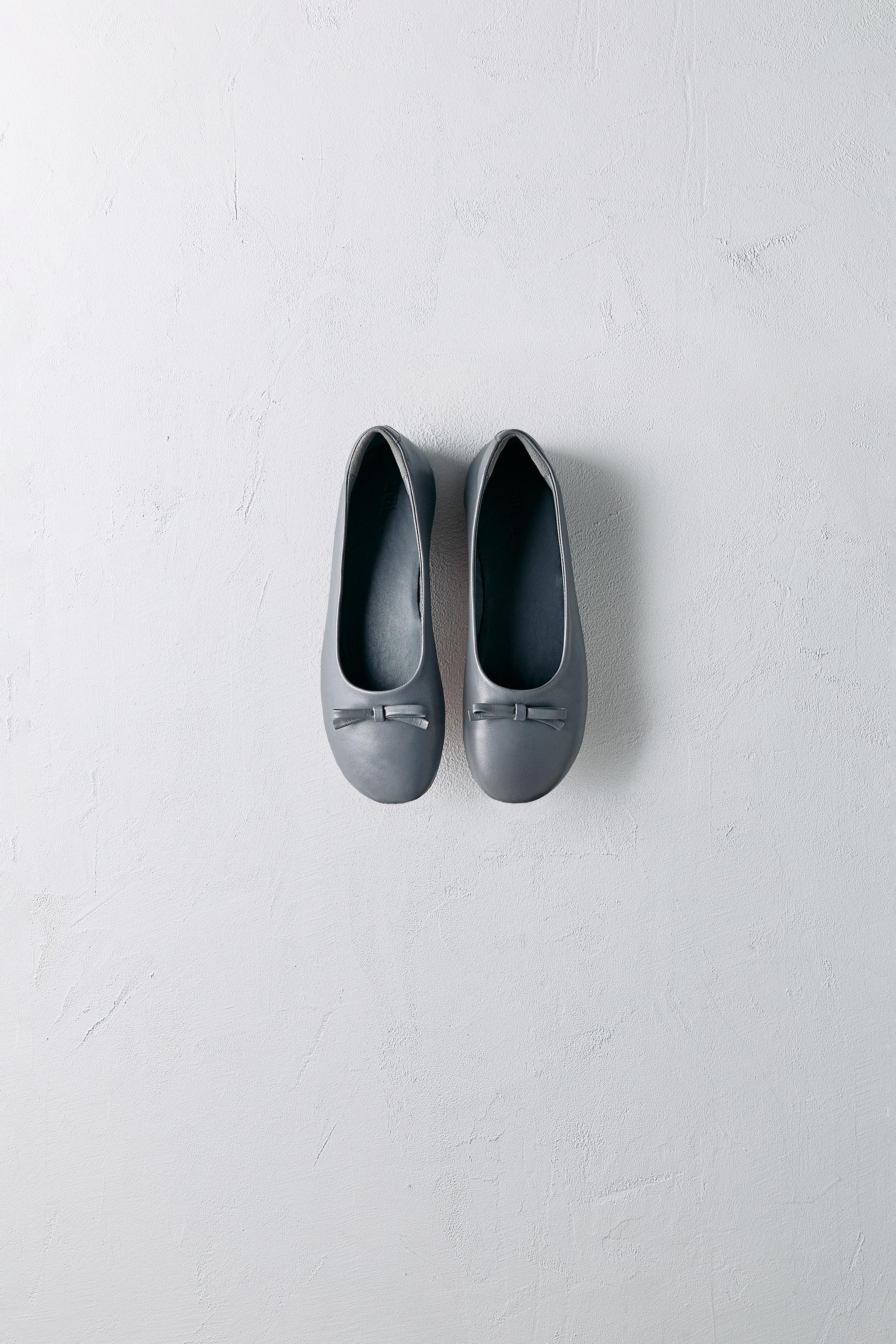 LEATHER BALLET FLATS LIMITED EDITION