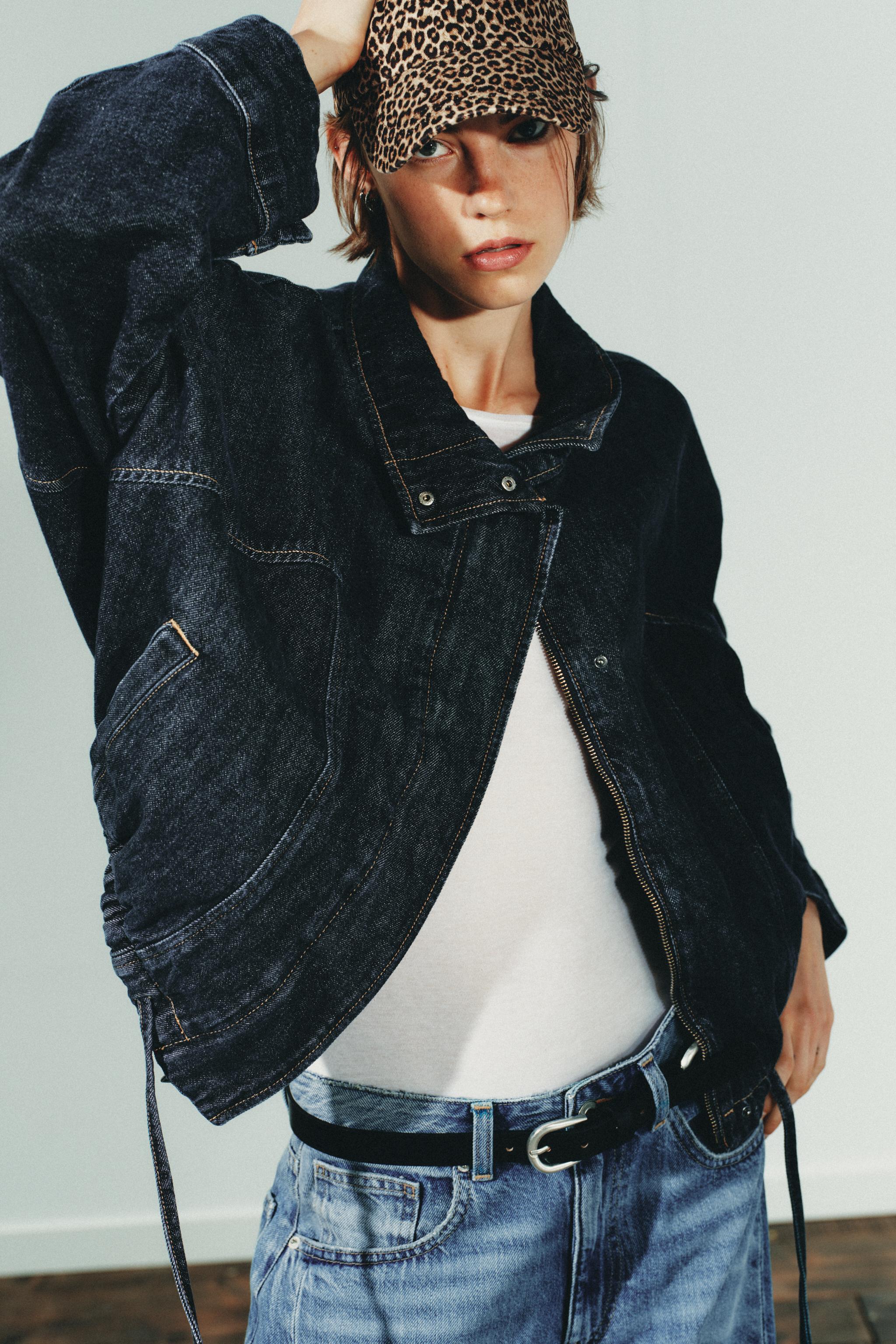 ANIMAL PRINT TWILL CAP