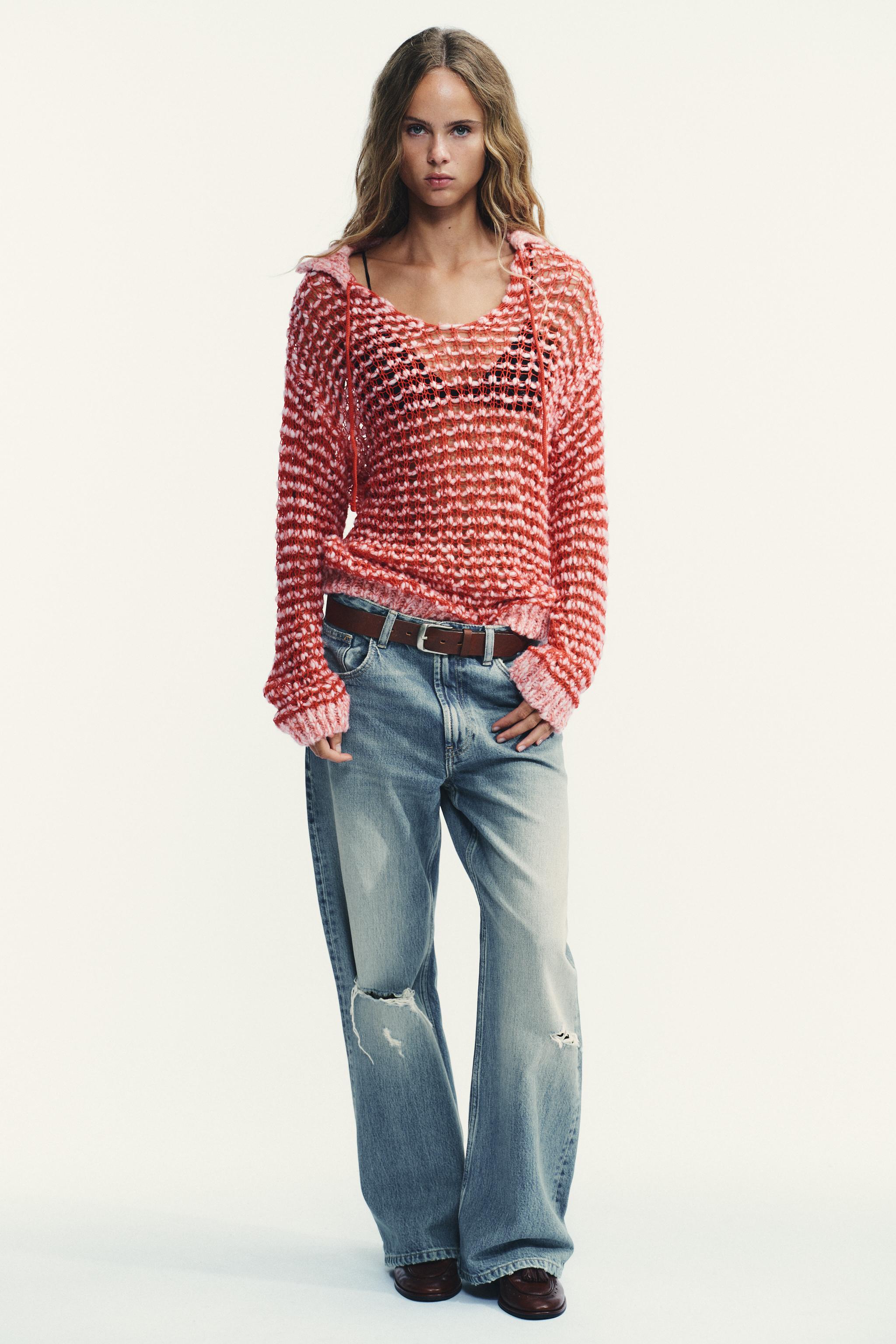 WOOL KNIT POLO COLLAR SWEATER