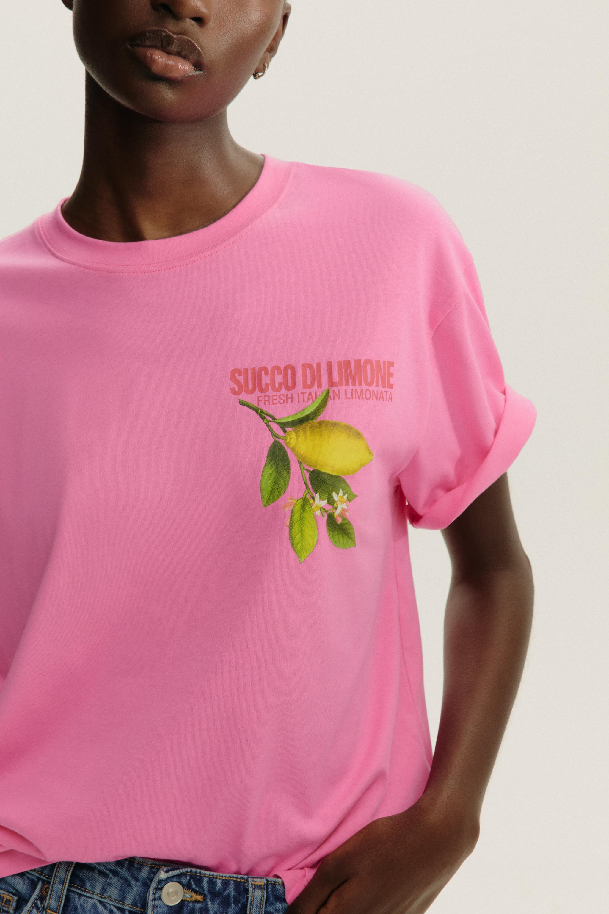 LEMON PRINT T-SHIRT