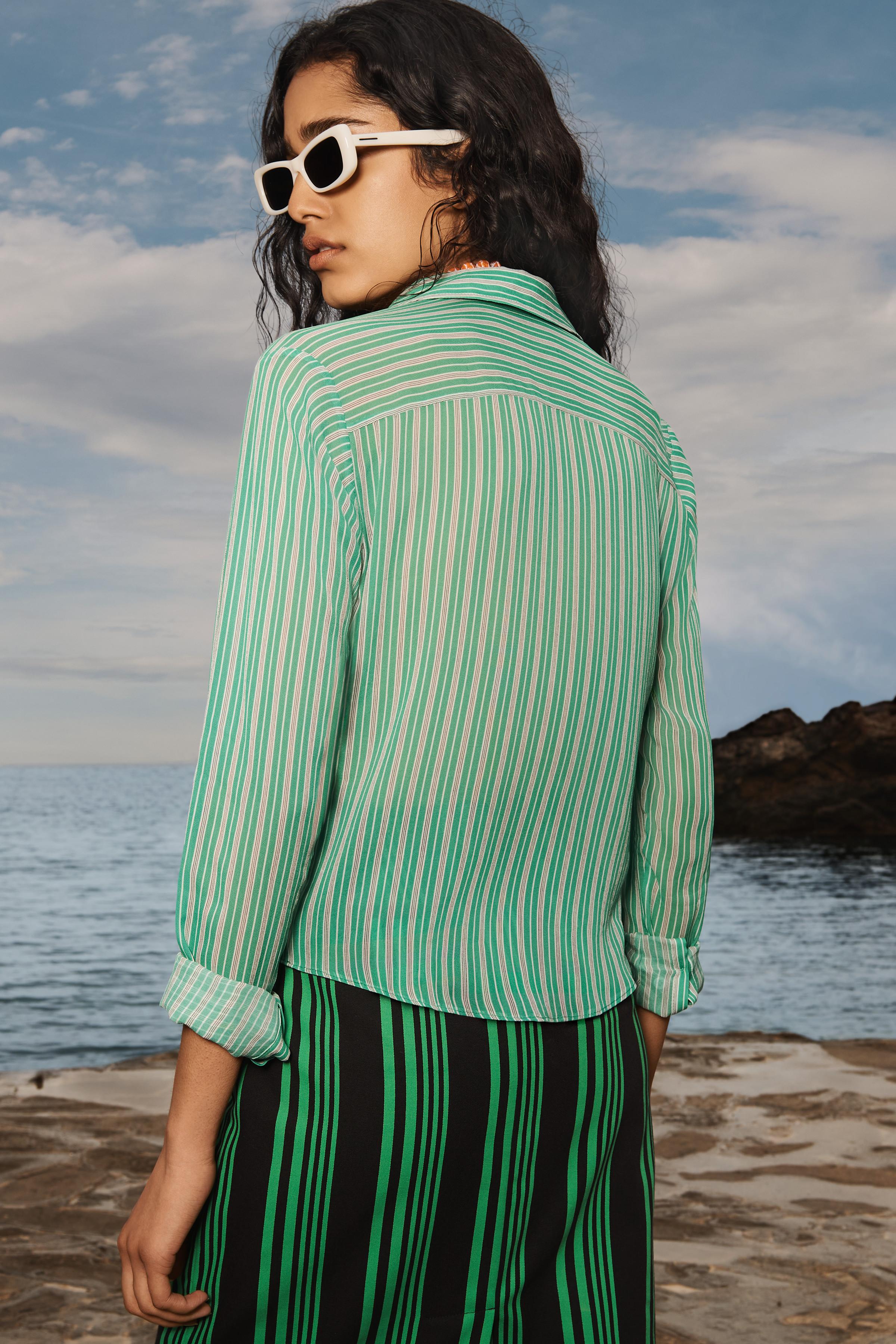 STRIPED STRAIGHT SKIRT LIMITED EDITION