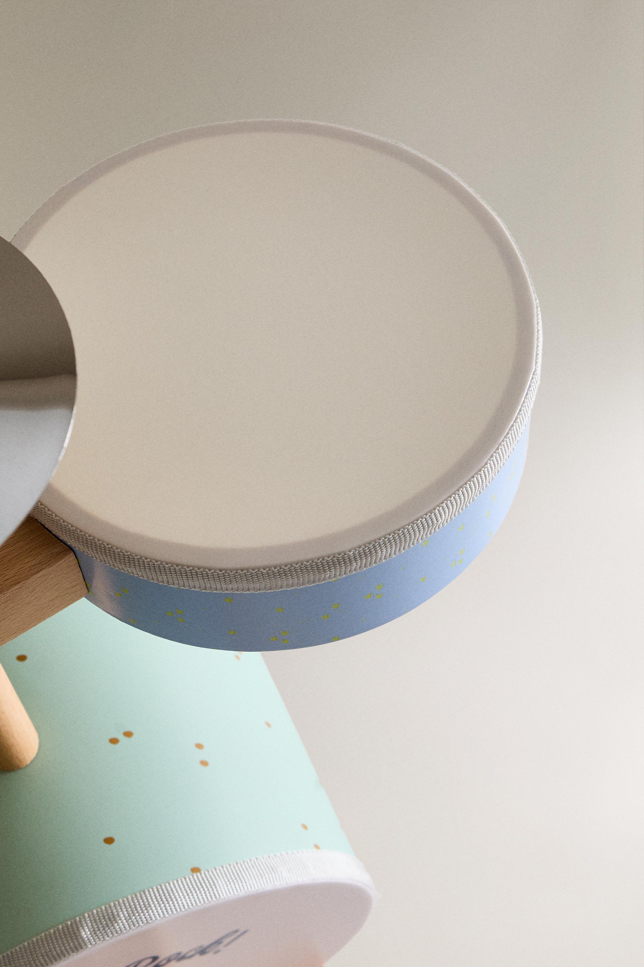 CHILDREN'S TOY WOODEN DRUM KIT