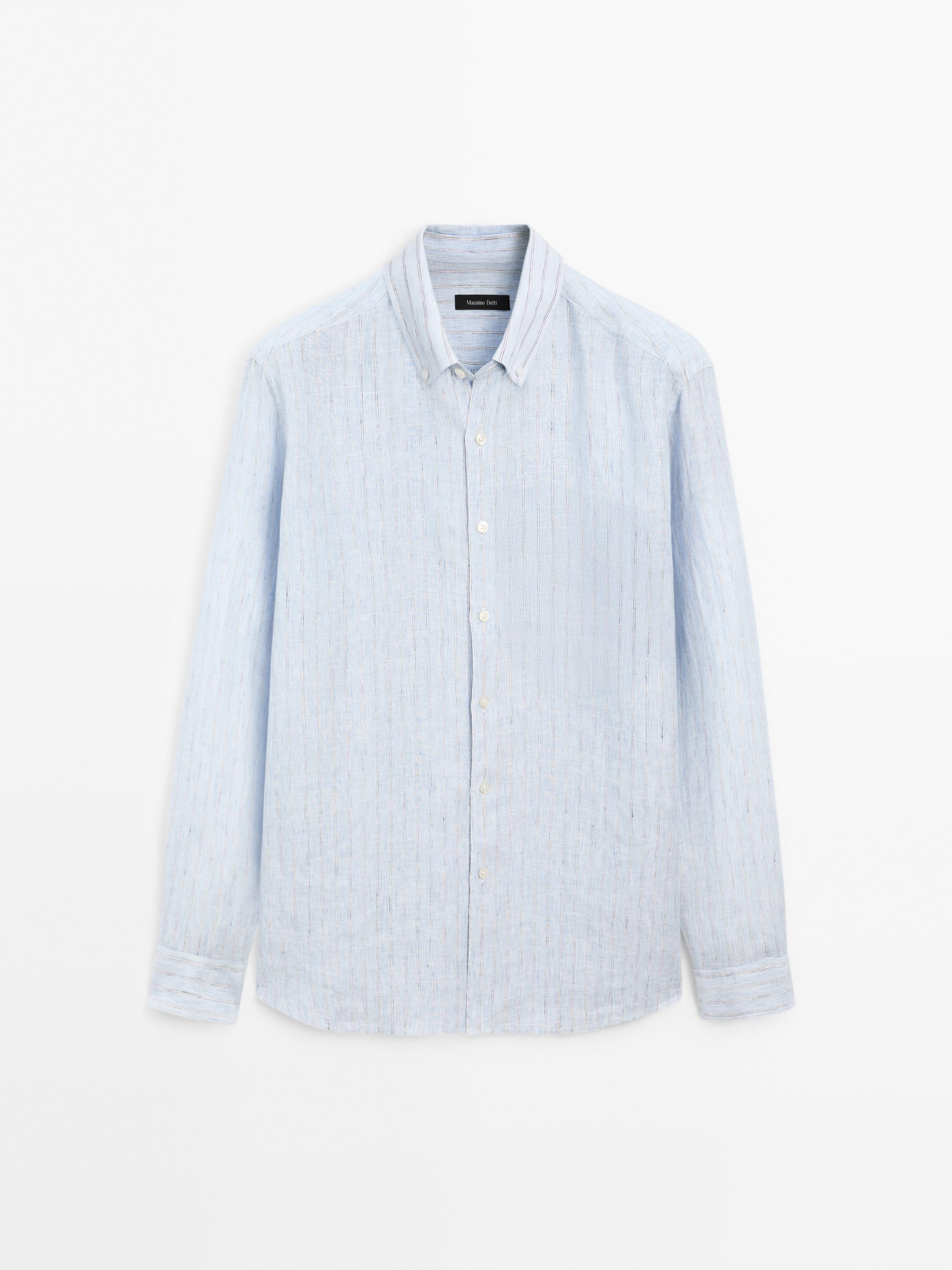 Regular fit striped shirt