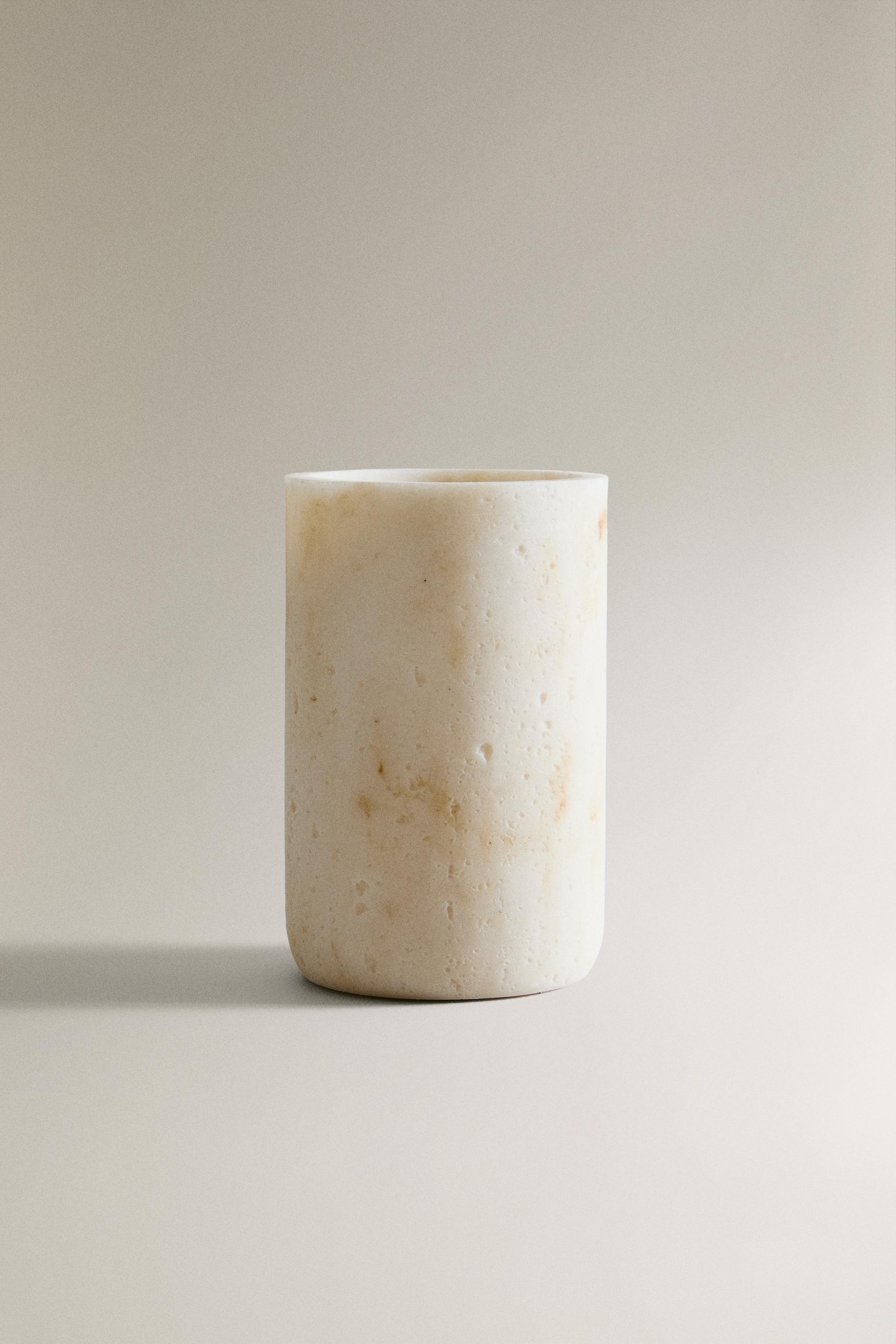MARBLE EFFECT TOOTHBRUSH HOLDER