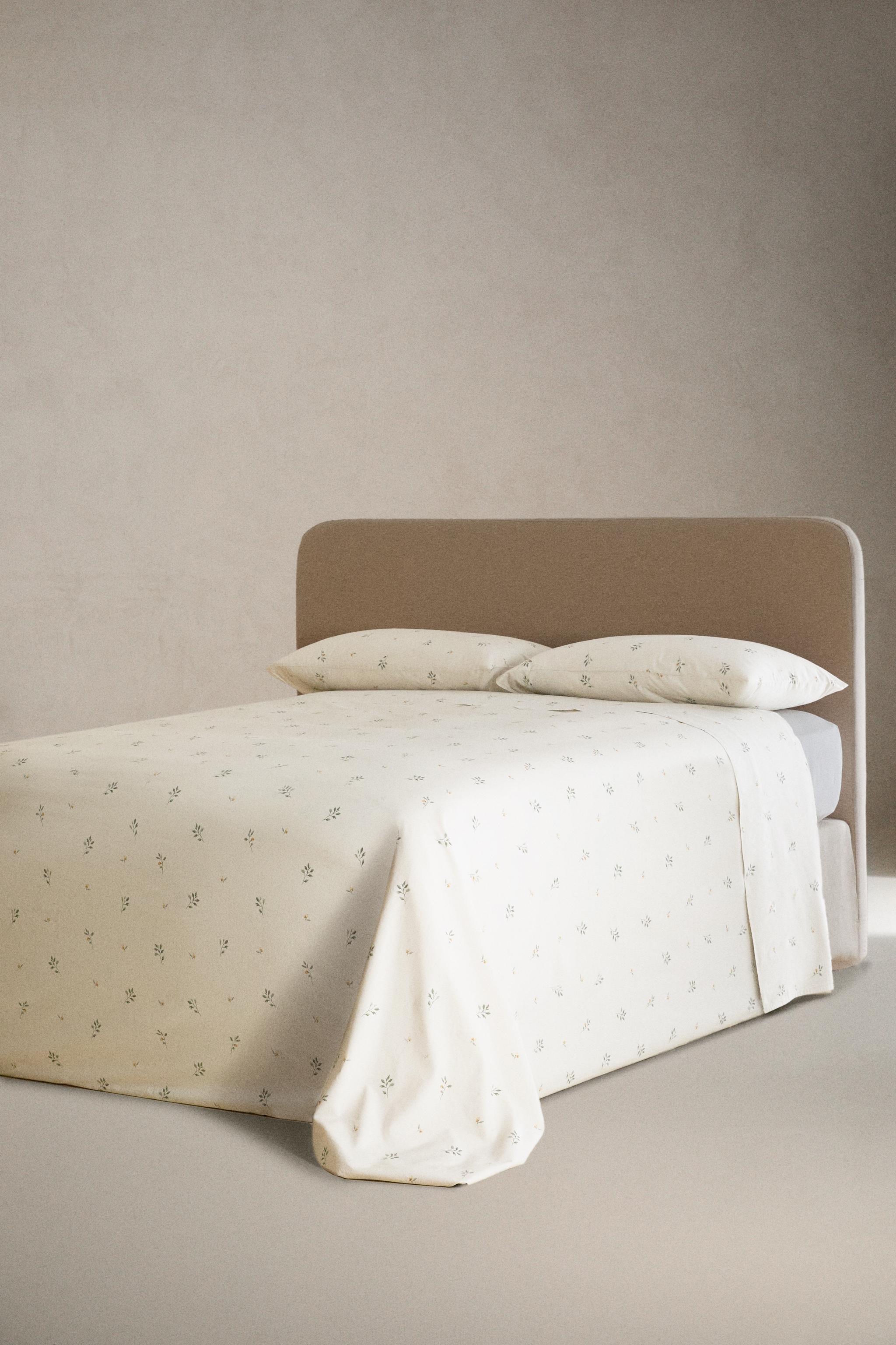 LEAF PRINT DUVET COVER