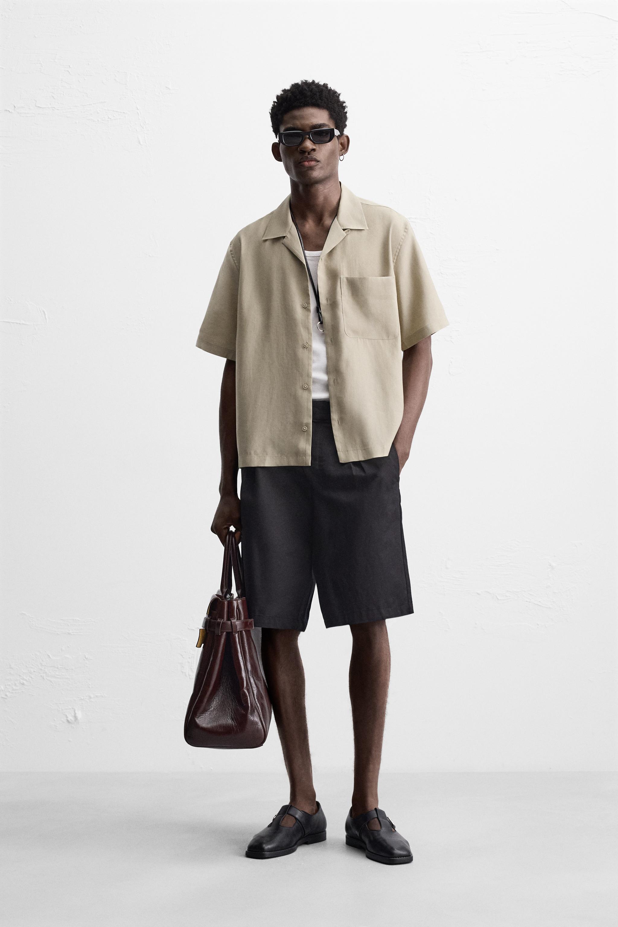 RELAXED FIT FLOWY SHIRT