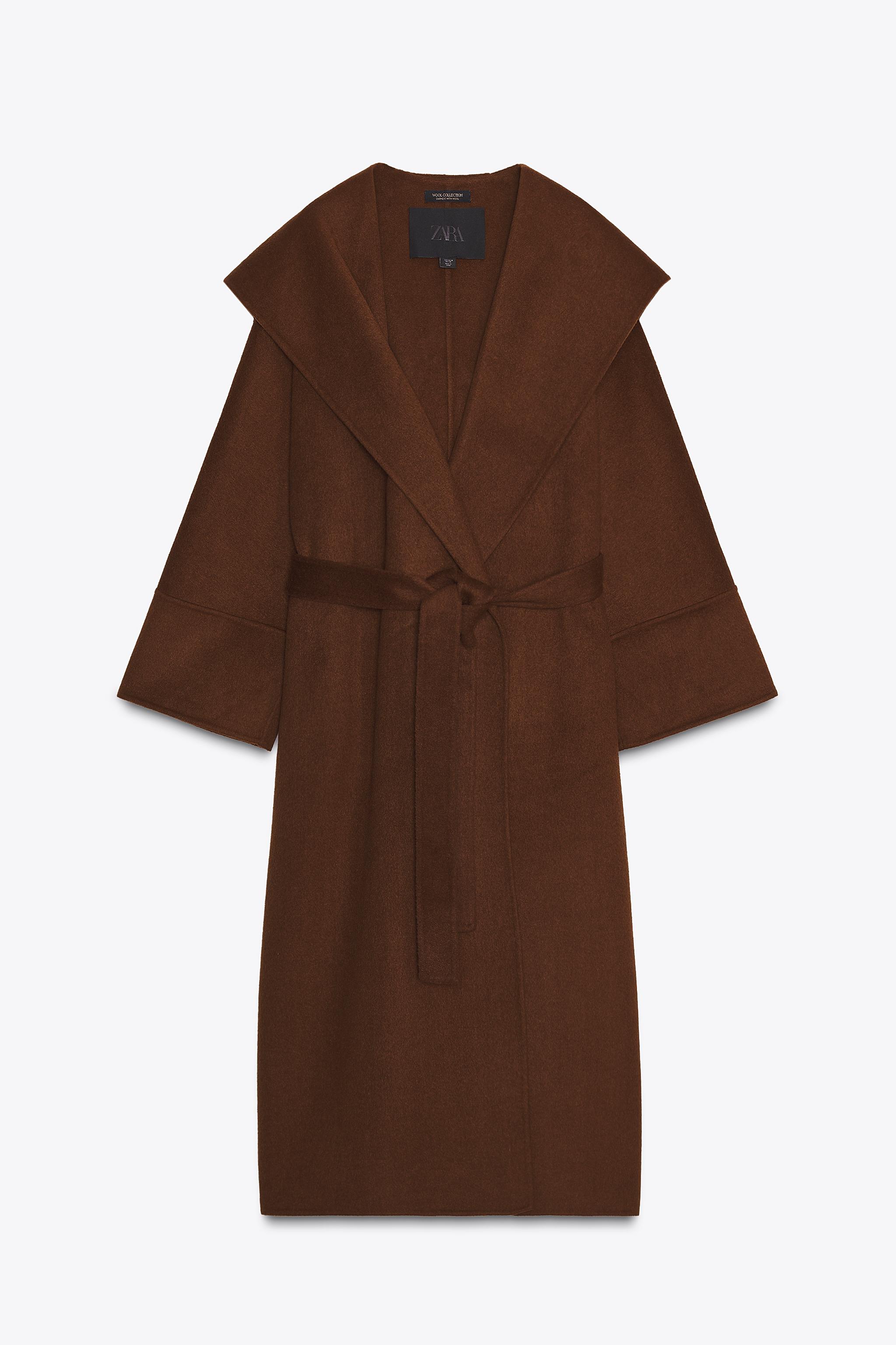 ZW COLLECTION LIMITED EDITION LONG BELTED WOOL COAT