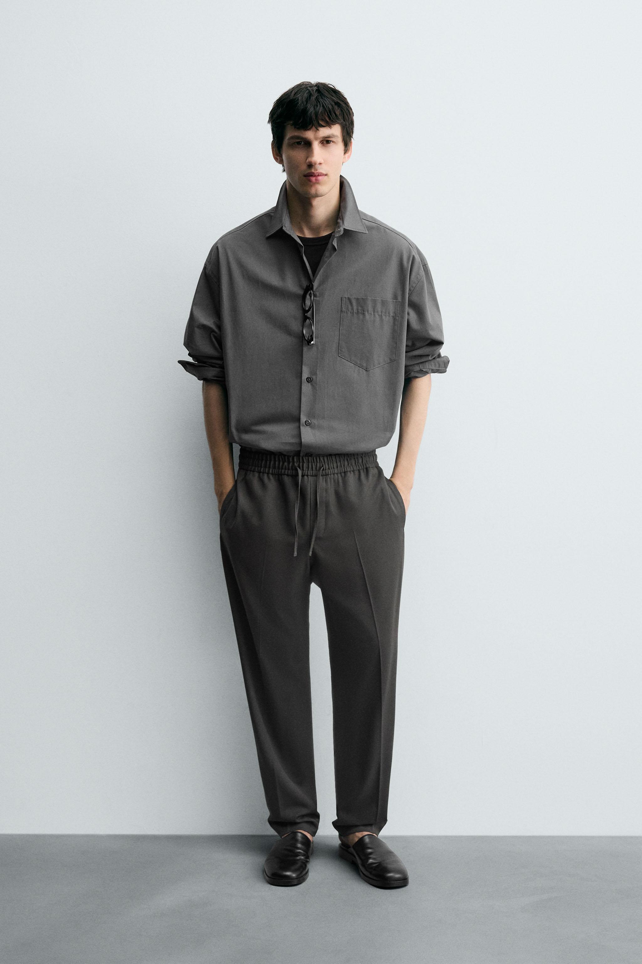 JOGGER WAIST STRETCH PANTS