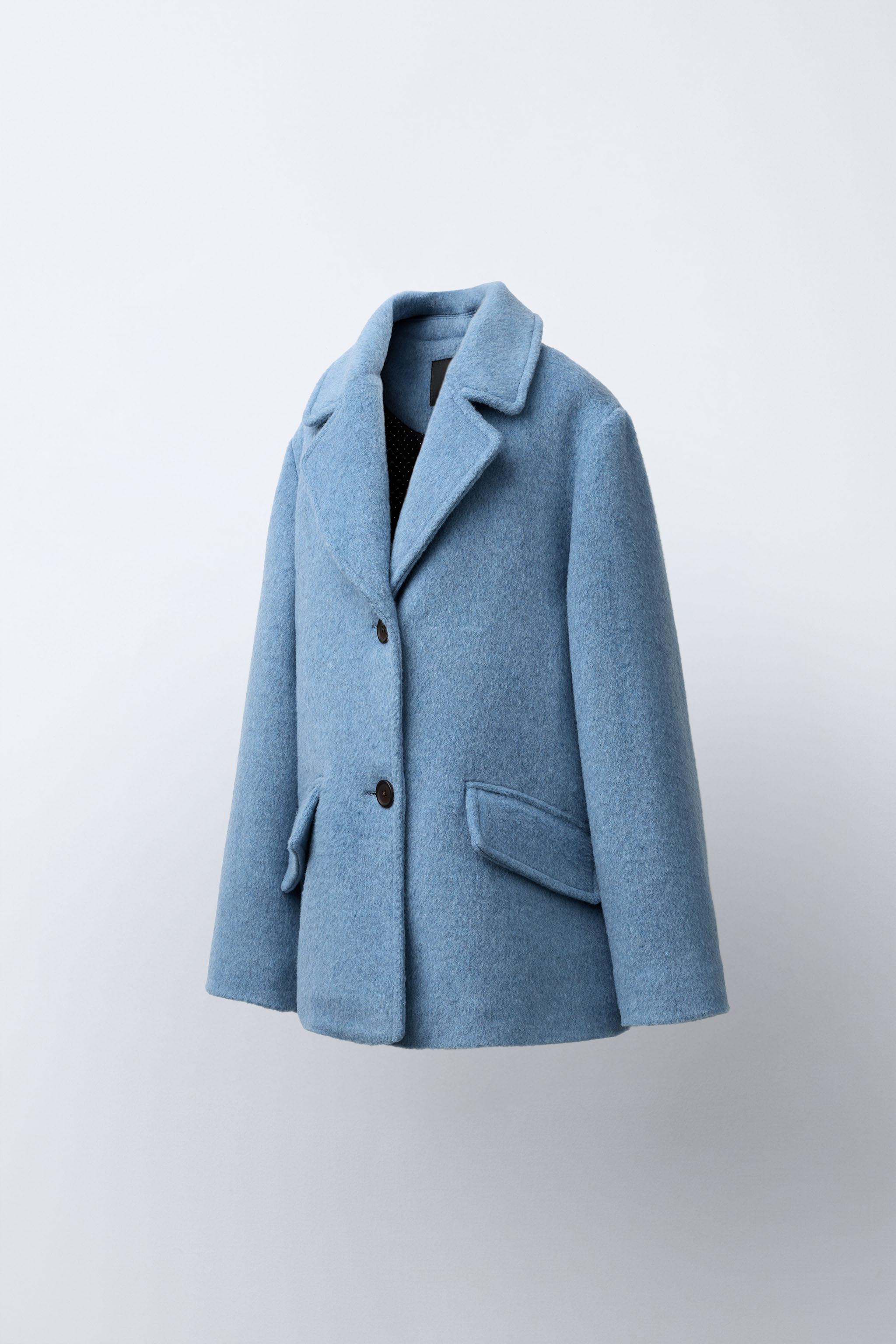 WOOL CLOTH COAT WITH WOOL