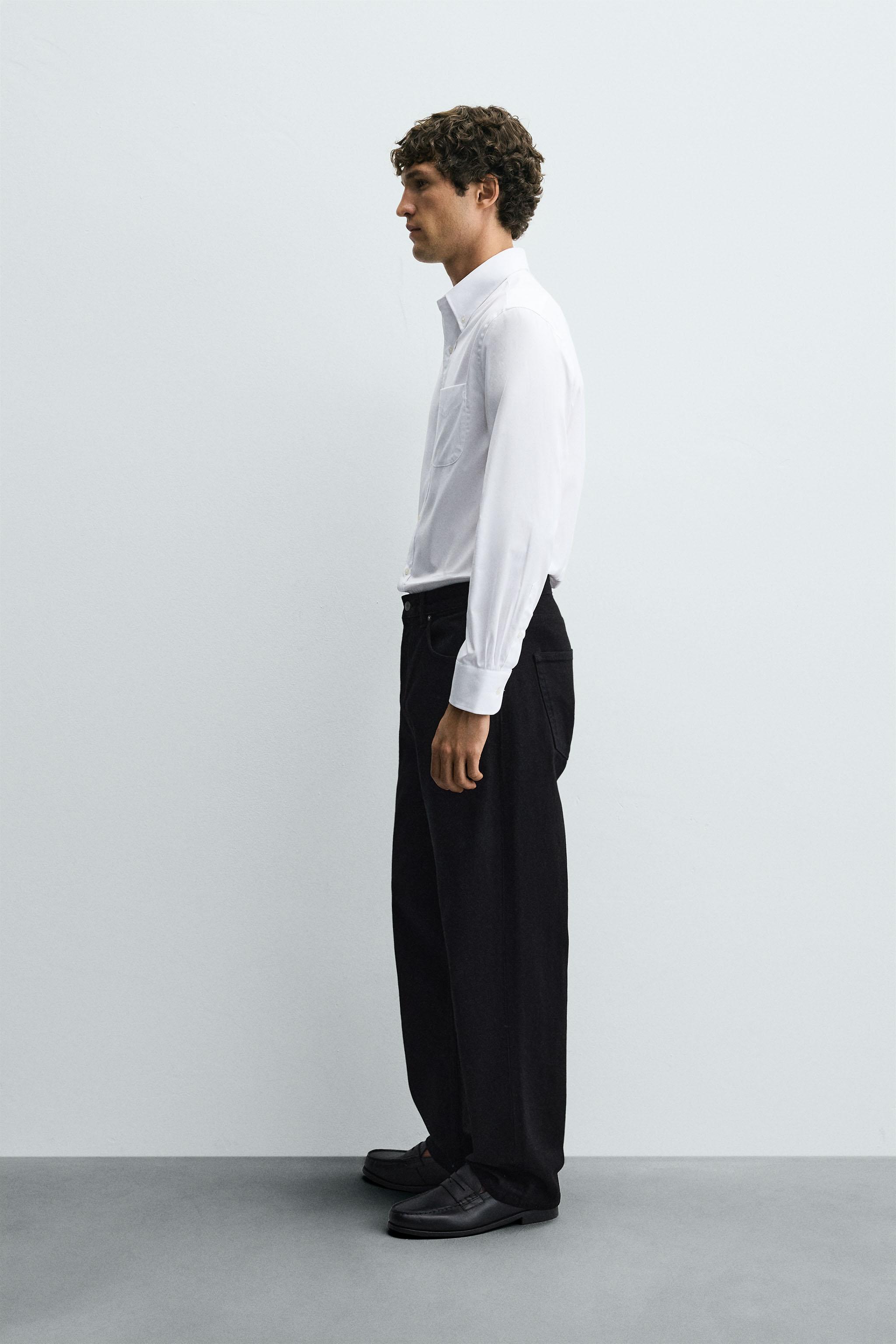 REGULAR FIT BUTTON-DOWN COLLAR SHIRT